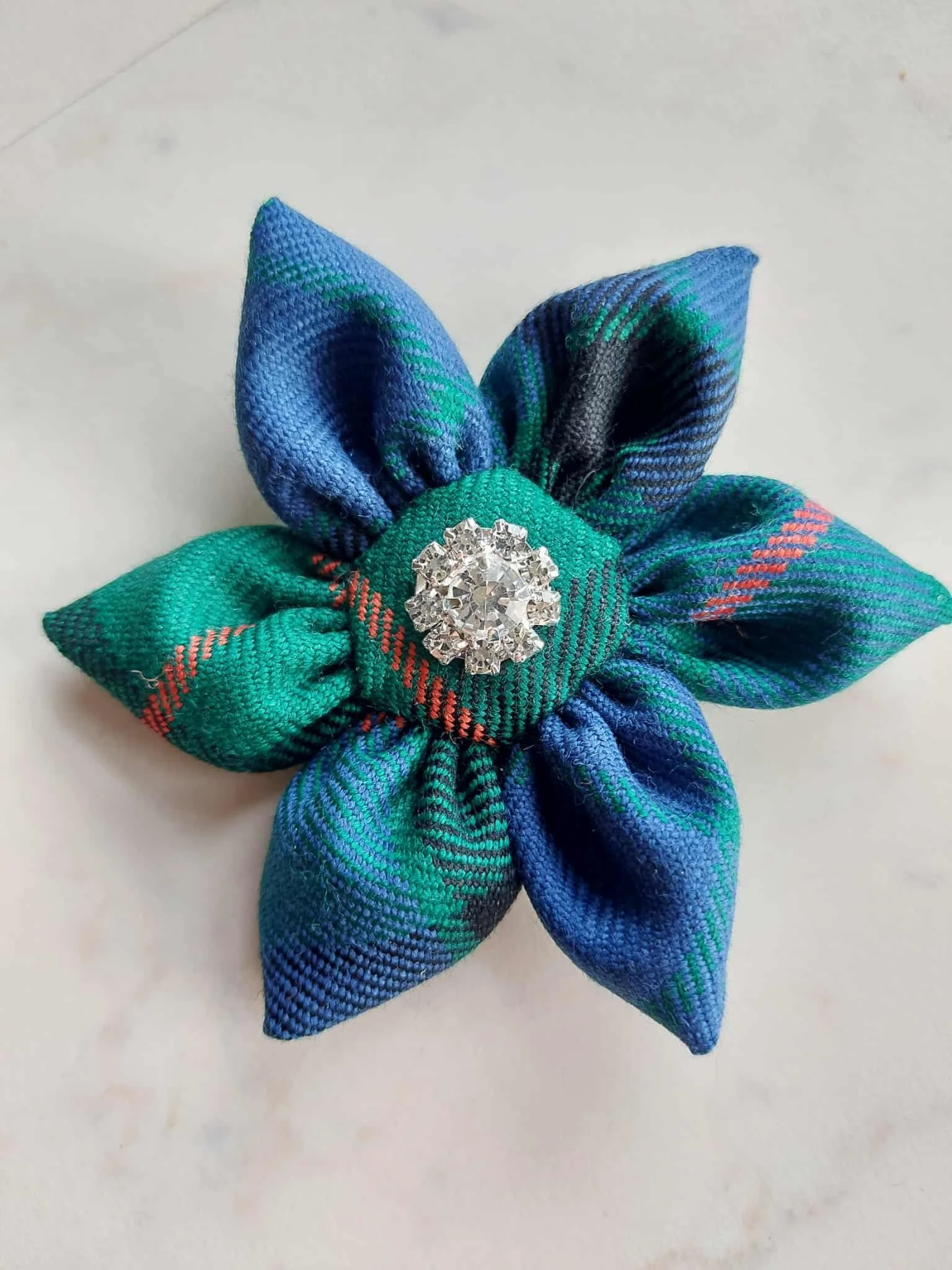 Special Order for Kirsty - Gunn Modern Tartan Brooch