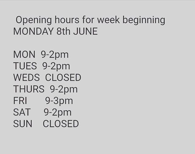 Same opening times this week. We look forward to serving you safely from the door. #uppingham #shoplocal #ironmonger #hardware #paint #gardening