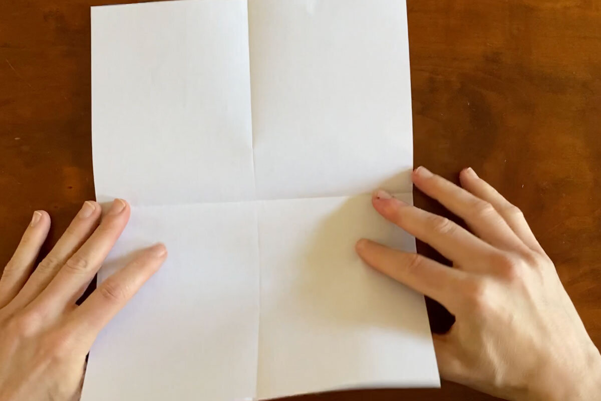 library books quarantine Open the sheet of paper again. Your paper should appear to be divided into four equal sections.