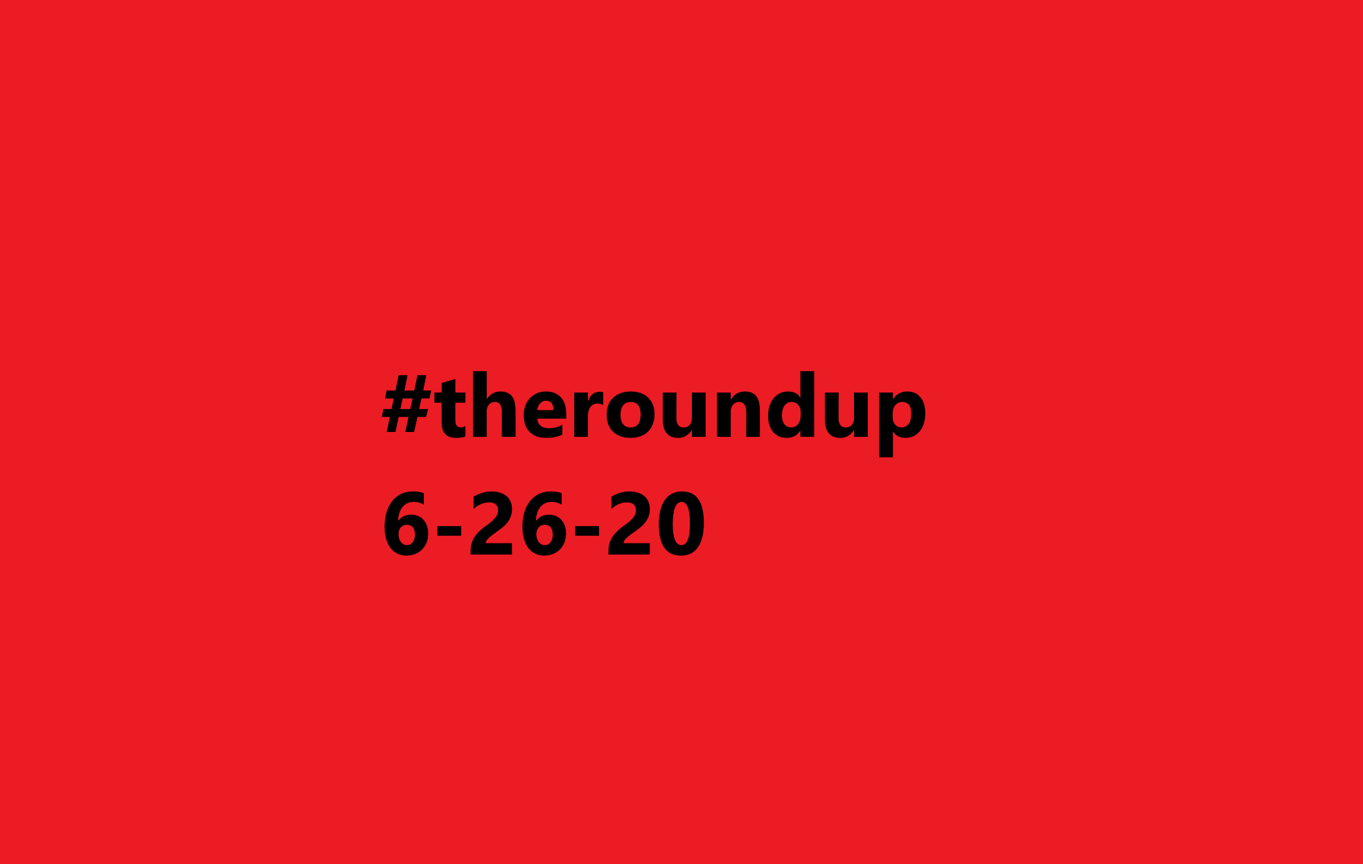 #theroundup Presented by Springer Mountain Farms Chicken 6-26-20
