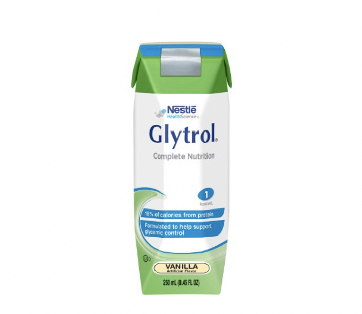 Tube Feeding Formula Glytrol® 8.45 oz. Carton Ready to Use Vanilla