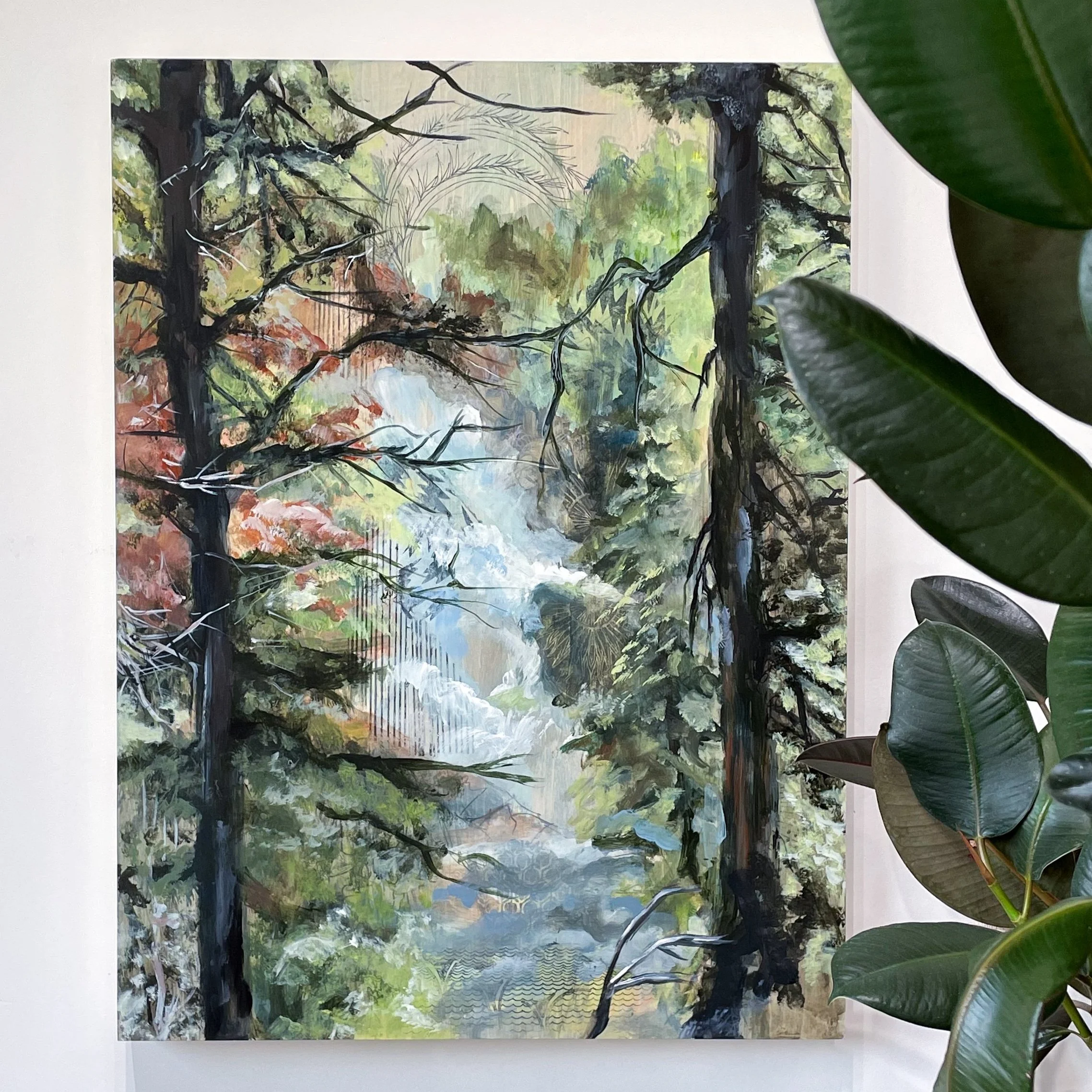 Hidden Falls | 18x24