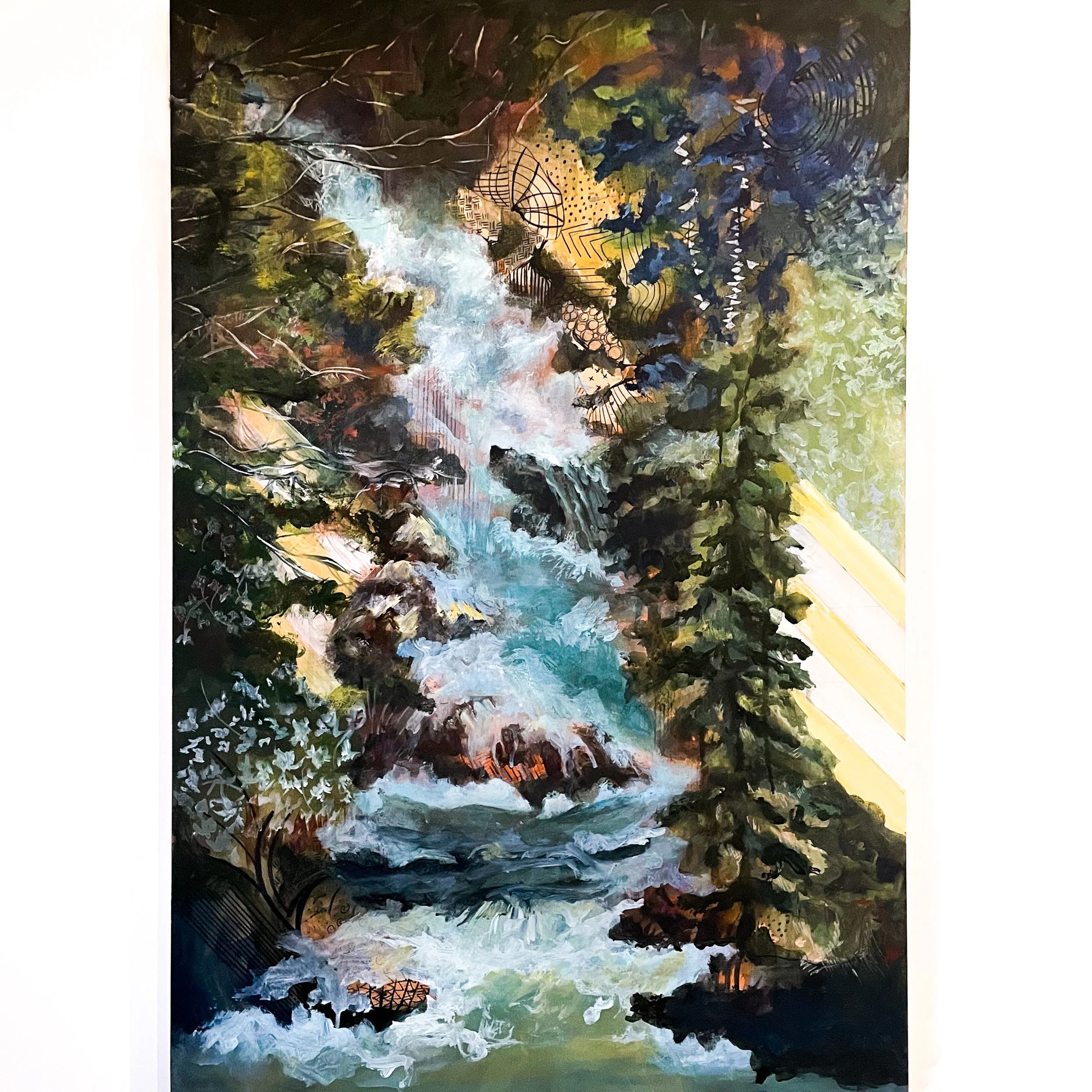 Cascade's Voice |  24x36