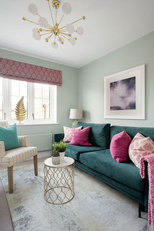 View of A New Build House into a Home — Holly Scott Interior Design