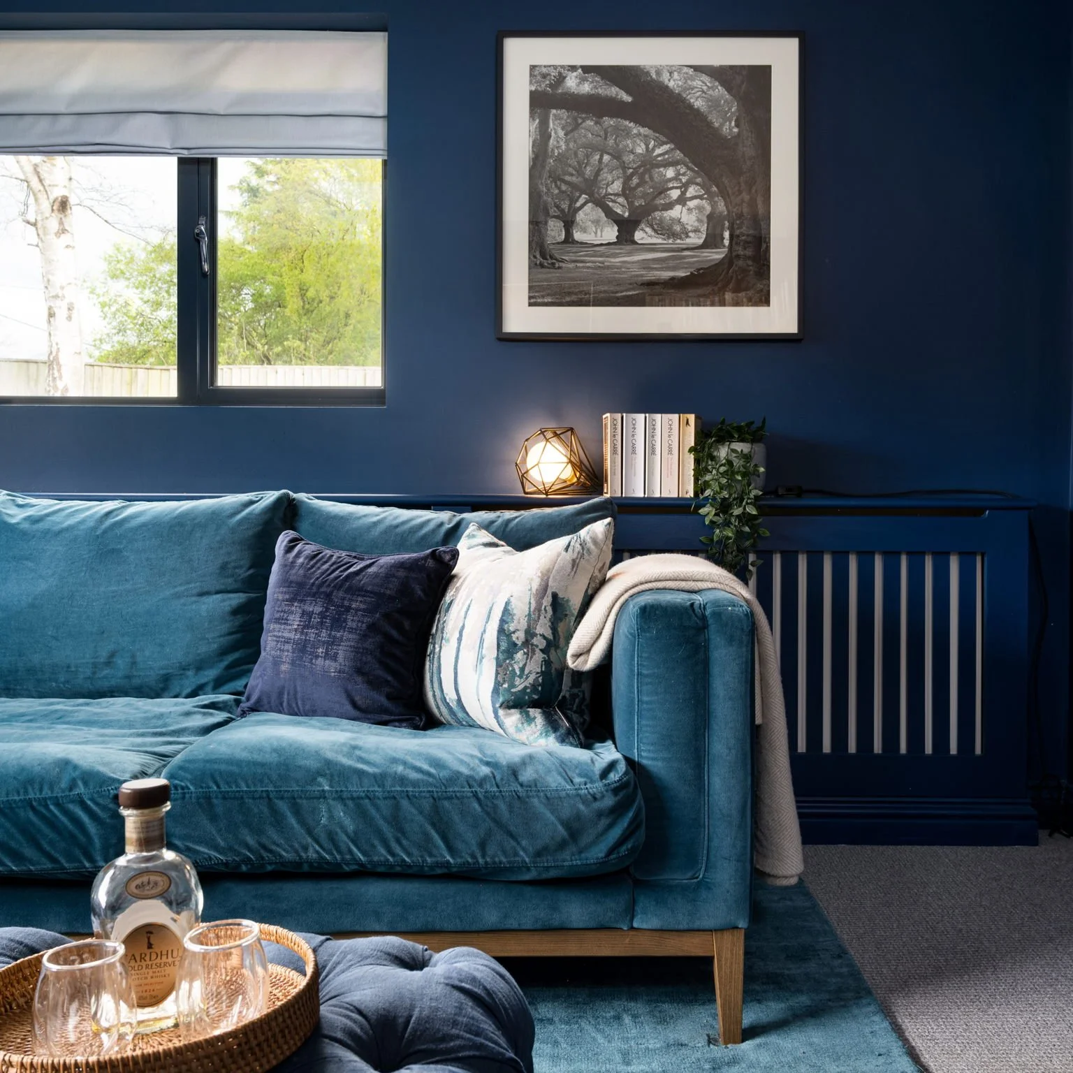 colour drenched snug navy Holly Scott