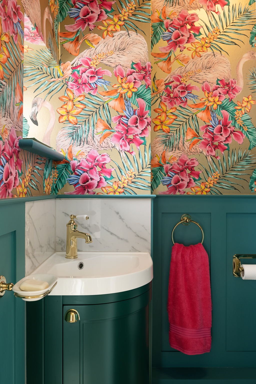 A well-chosen wallpaper adds depth and personality instantly.