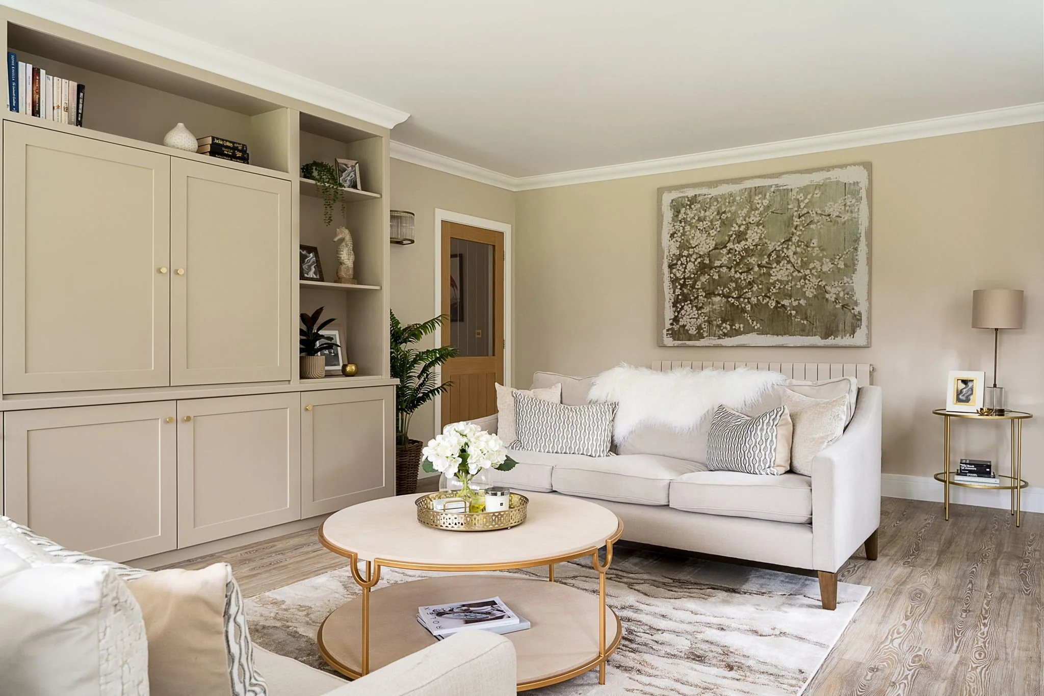 Luxury living room interior design Oxfordshire Holly Scott Interior Design