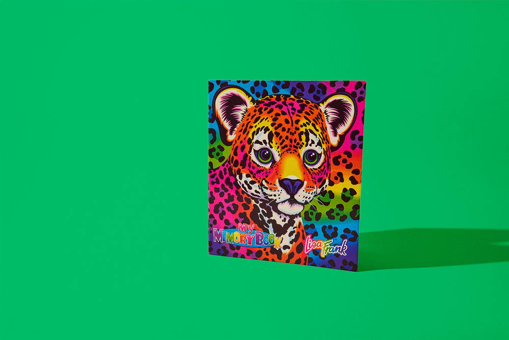 Lisa Frank binder stop motion