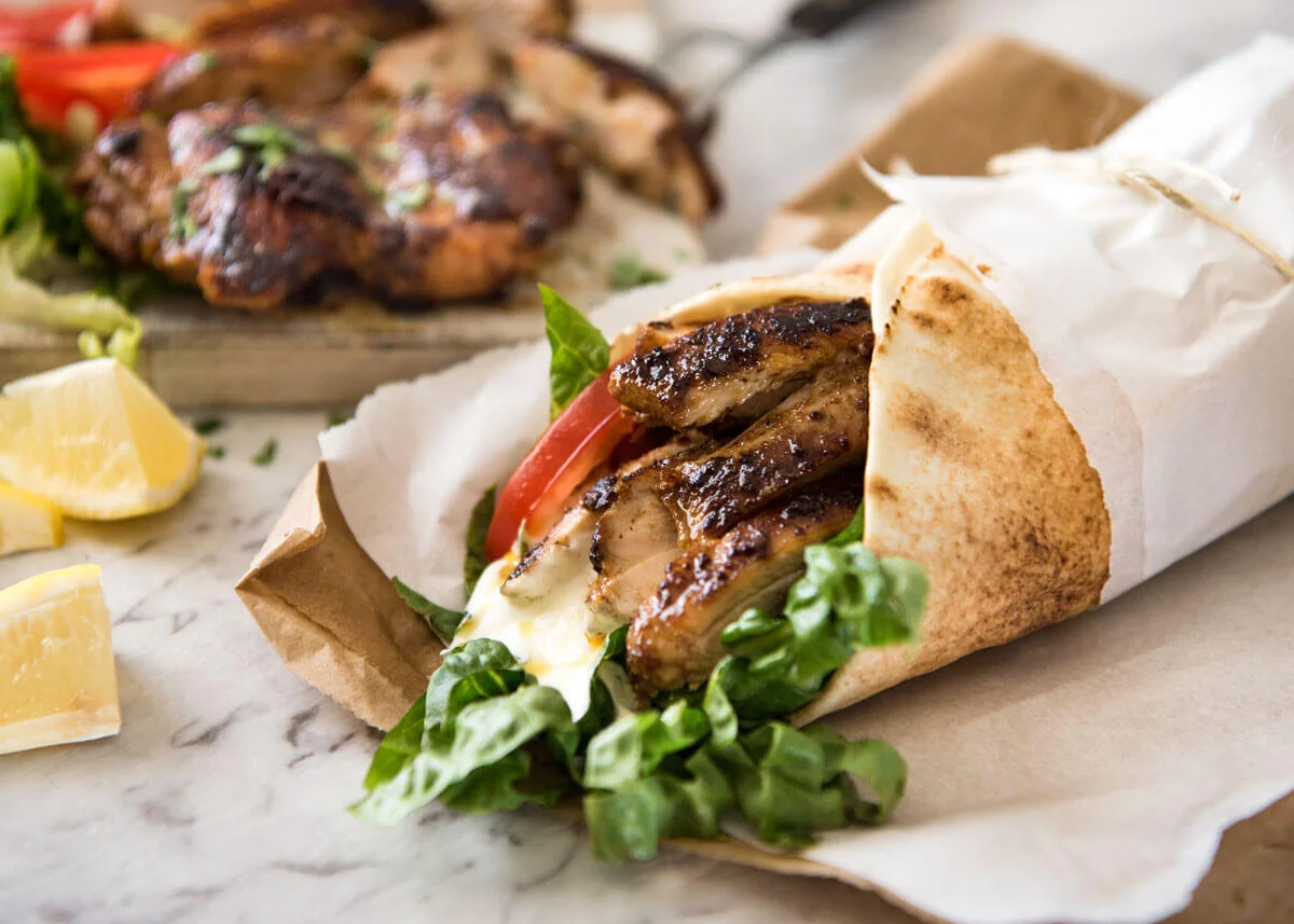 Chicken Shawarma Wrap