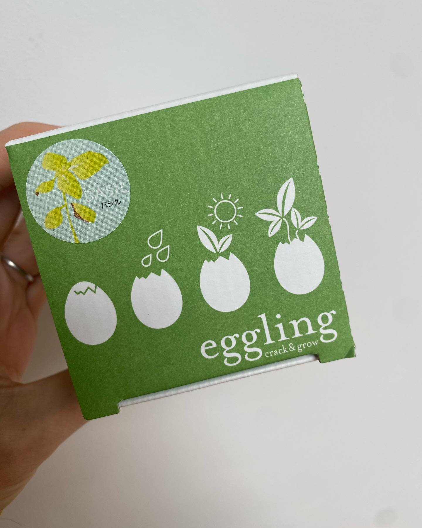Instead of chocolate egg why not get an egg you can grow a plant in this Easter! 

Crack the top open and pour in water. That&rsquo;s all you need to do. Seeds and soil are already inside the egg 🥚