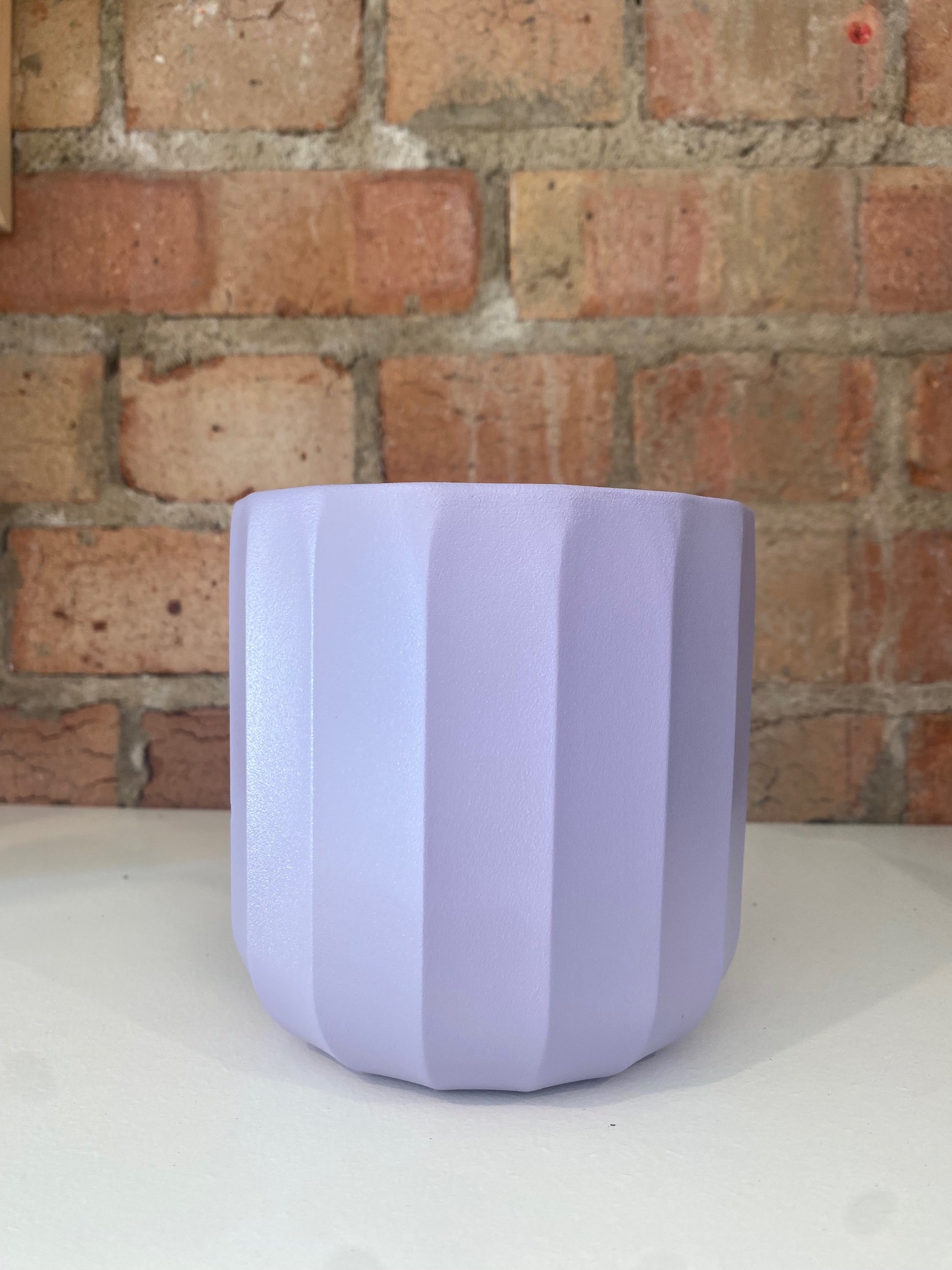 Positano Lilac Geo Planter