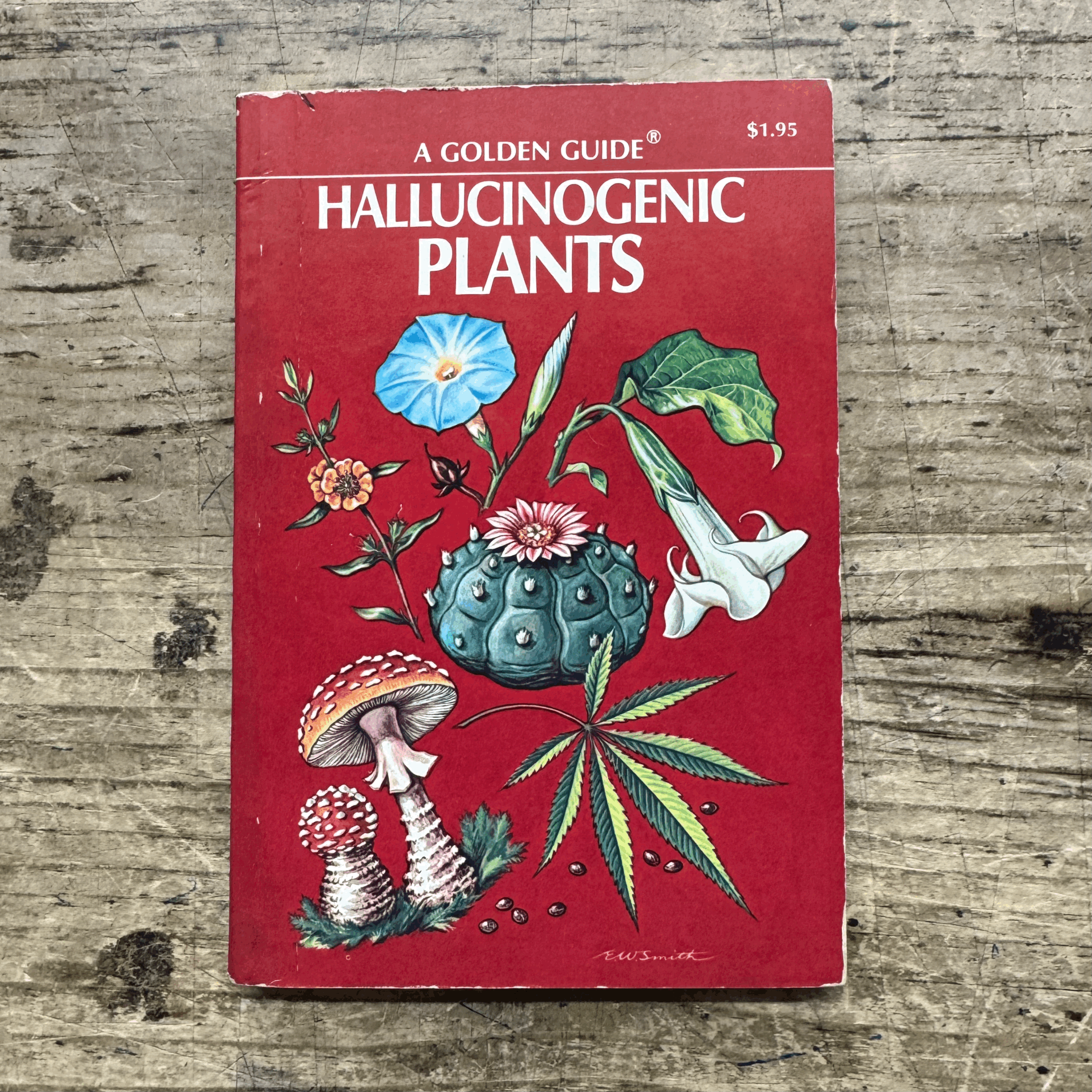 Hallucinogenic Plants by Richard Evans Schultes (Golden Press, 1976) [from the collection of "Blue" Gene Tyranny]