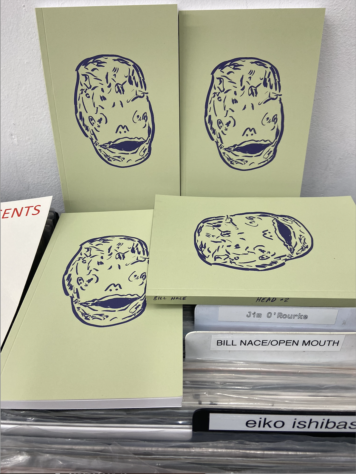 Head #2: 101 Mask Studies by Bill Nace (Open Mouth) Signed Copies!!!!!!!