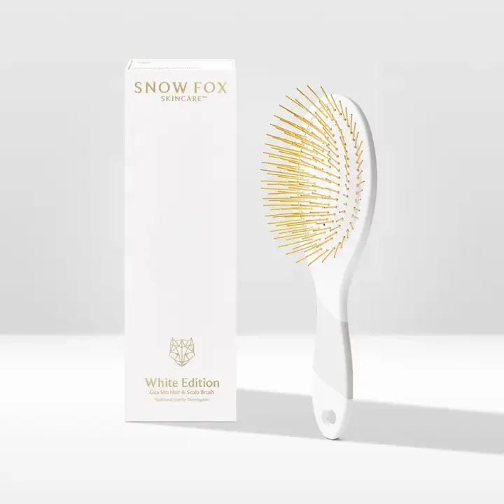marula oil classic dressing brush Gua Sha Hair & Scalp 100% Boar Soft Handle