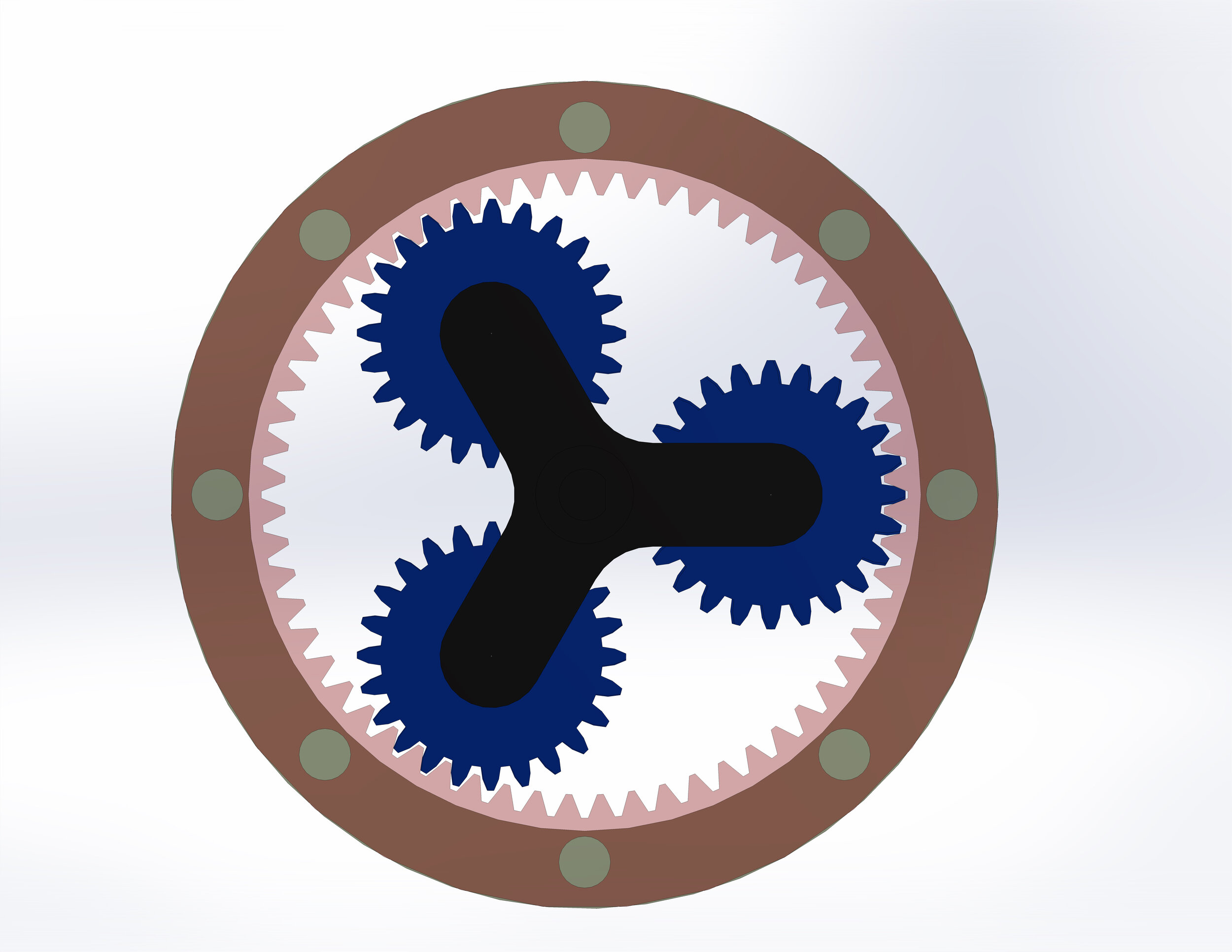 Gear mechanism v 1 3D model