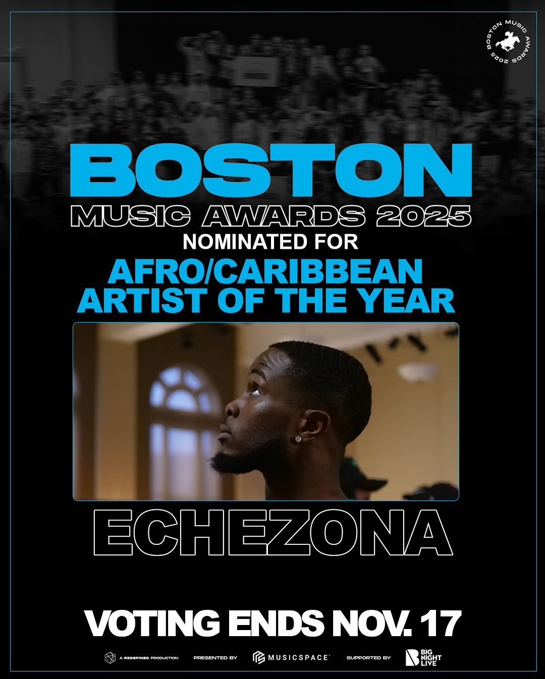 From being the first Peak kid to now getting your first nomination, the family couldn&rsquo;t be prouder 🫶🏽✨ All your hard work has truly paid off &mdash; and there&rsquo;s no one more deserving than you! 🙌🏽 Big ups to Eche 🎉
Vote Echezona for &
