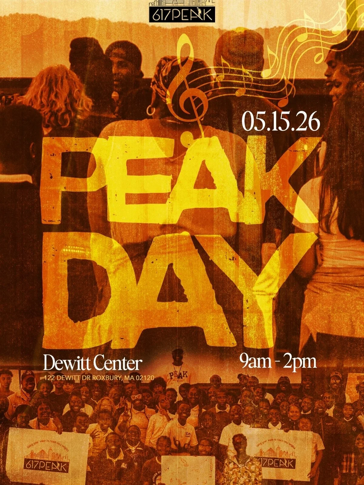 &ldquo;PEAK DAY&rdquo; RETURNS&hellip;
CELEBRATING OUR 2ND ANNUAL EVENT!

Brought to you by 617Peak, this is the day where community, creativity, and wellness intersect for Boston youth everywhere! From transformative workshops, to inspiring guest sp