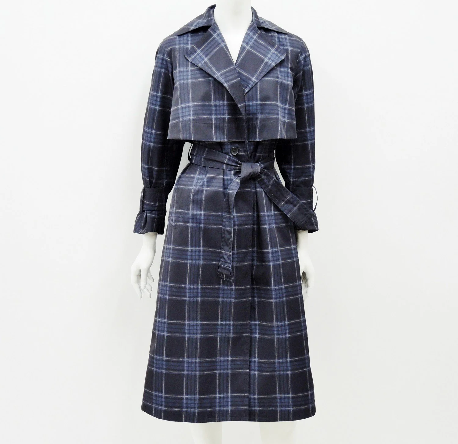 vince navy coat