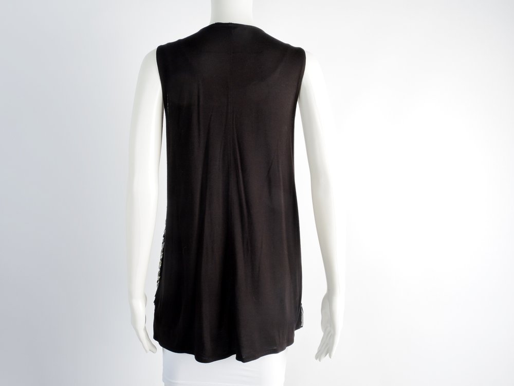 LOUIS VUITTON Neutral LV Blouse (S) — Seams to Fit Women's Consignment