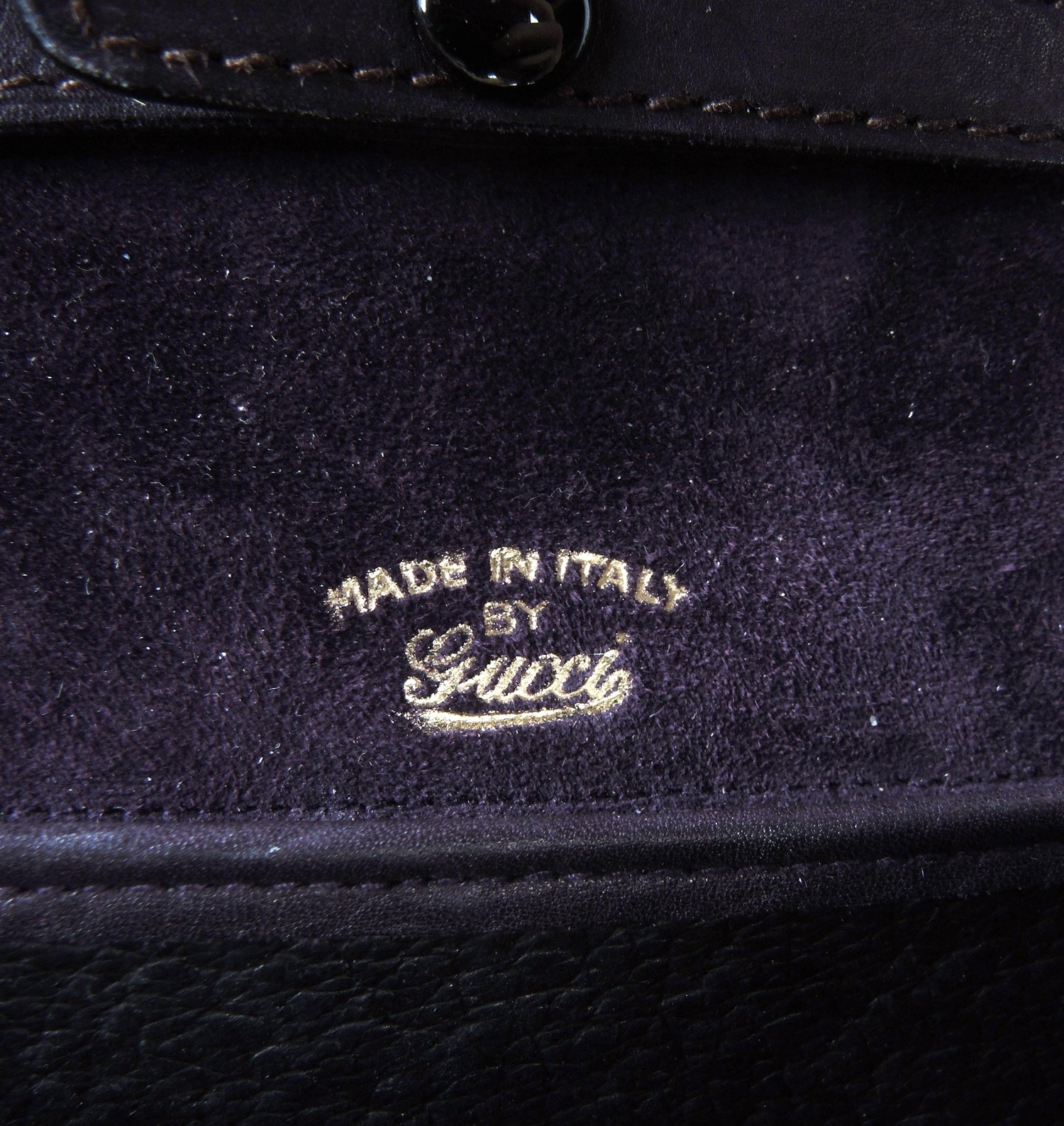 Gucci, Bags, Vintage 98s Gucci Black Shoulder Bag