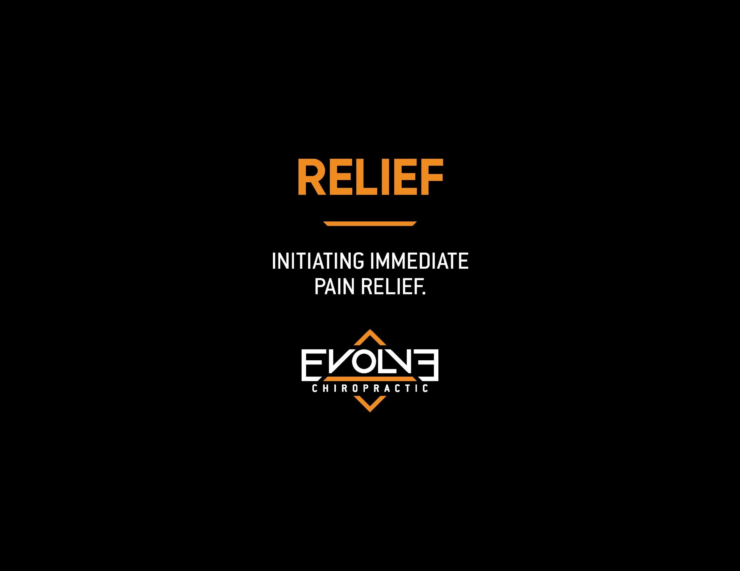 Relief phase at evolve - fast pain relief!