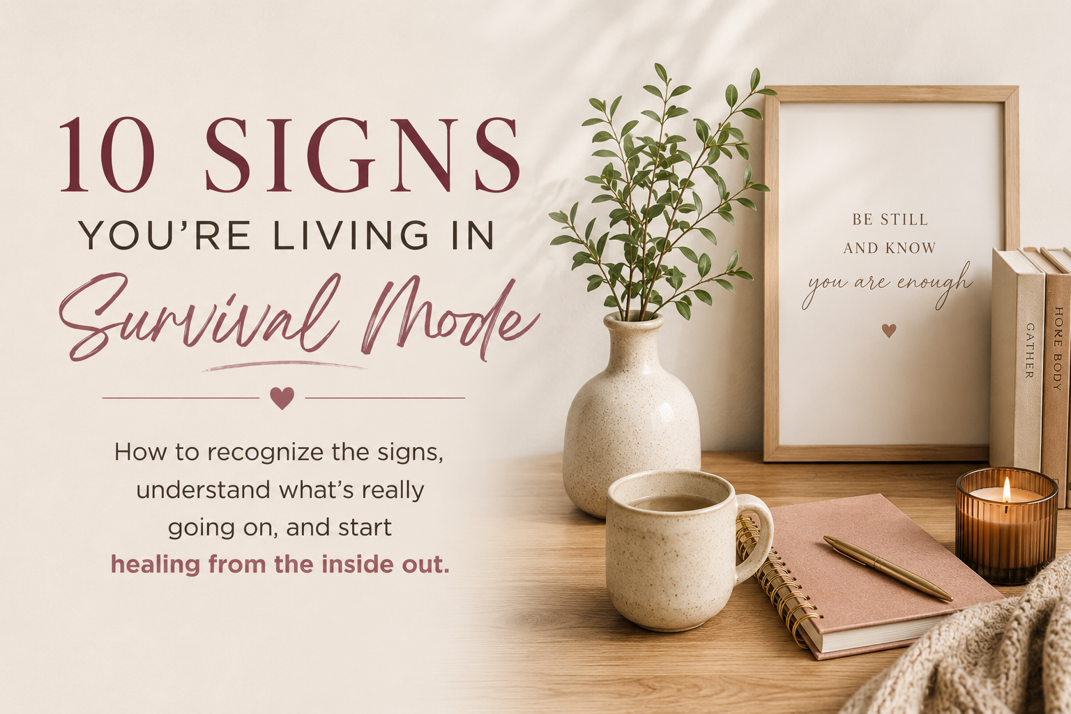 10 Signs You're Living in Survival Mode