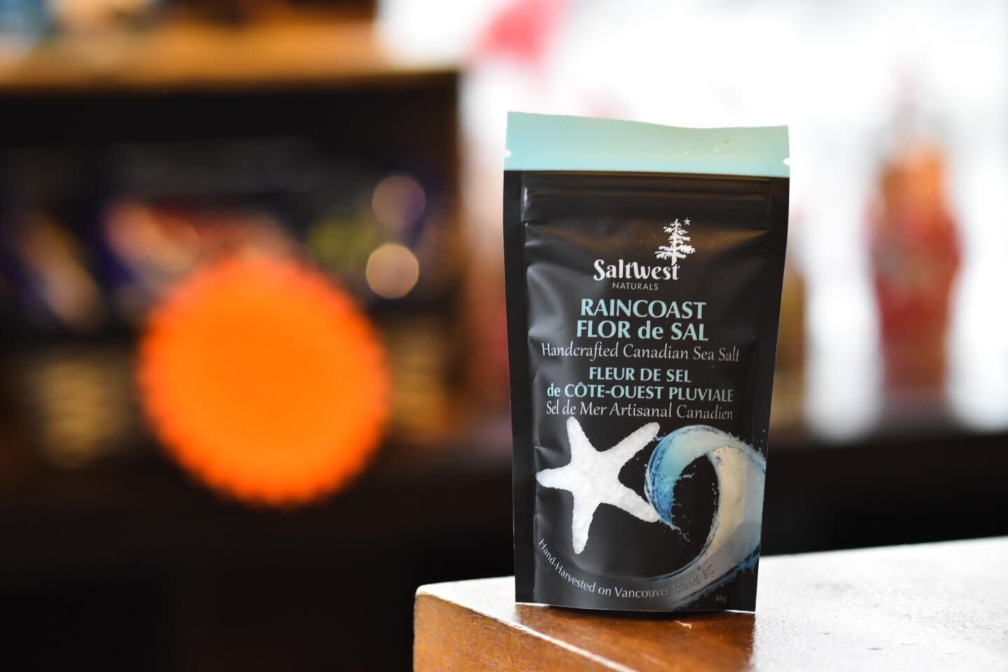 Sprinkle a little perfection on every dish! The Raincoast Flor de Sal is exactly what your taste buds are calling for - come see us in the tasting room and shop our vast collection of Saltwest Naturals goodies!