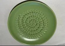Grater dipping plate-Sage Green