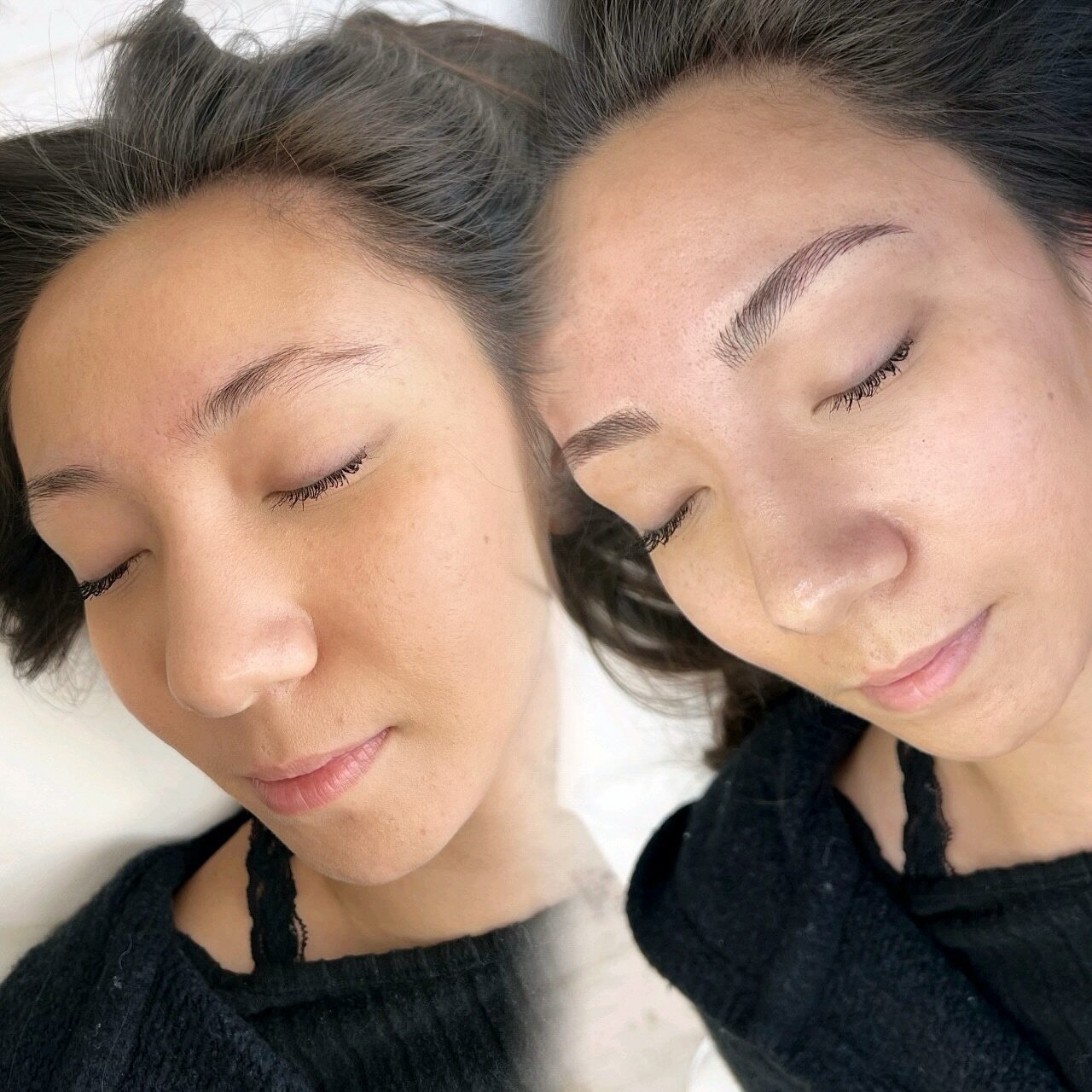 Microblading 🪄 to fill in a big missing patch of hair and restructure her shape. 🤩 

How natural are these results?!

#microblading #microbladingeyebrows #microbladedbrows #microbladingartist #microbladingseattle #eyebrowtattoo #seattlebrows #micro