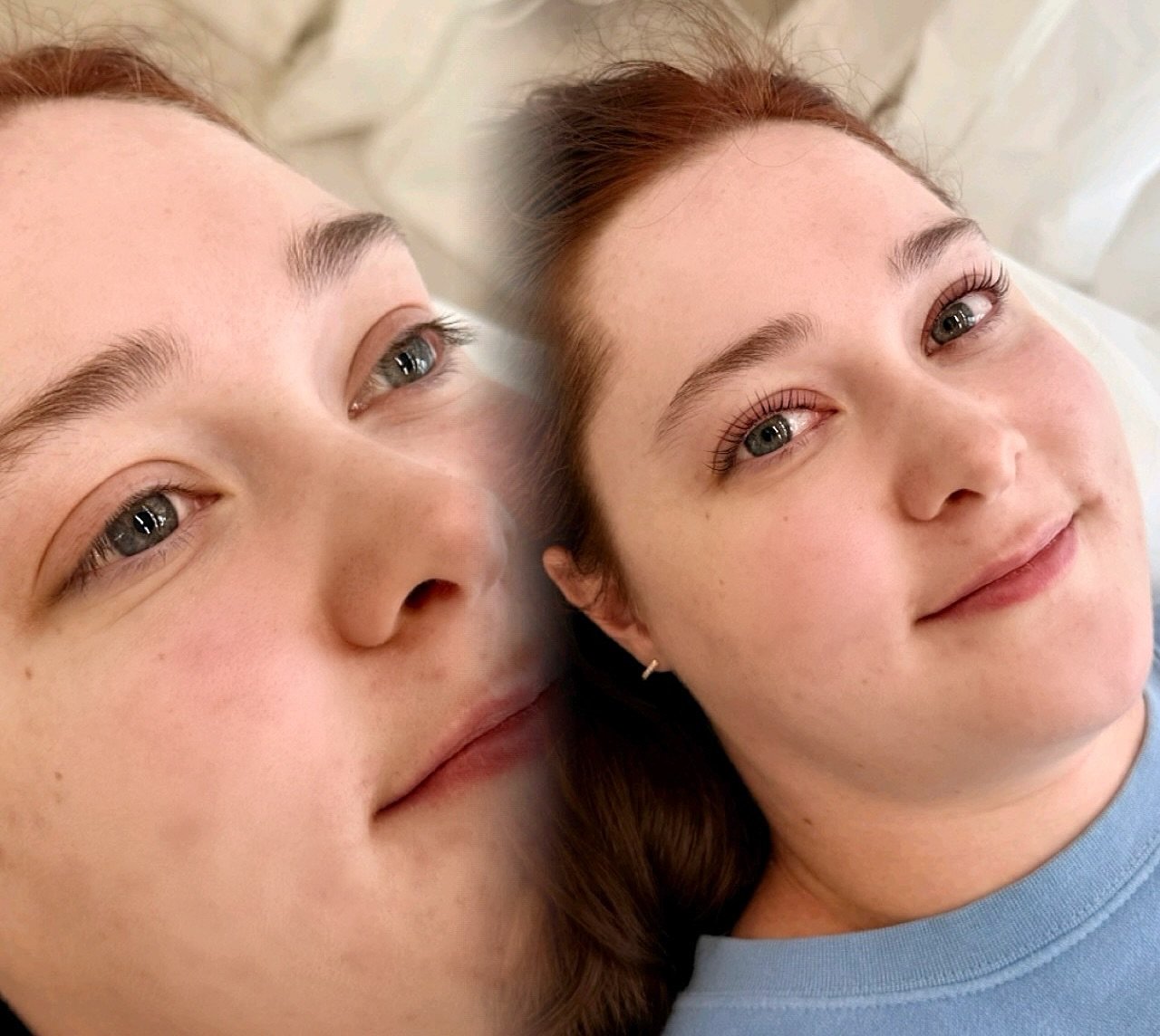 LASH LIFT + TINT 🤩 

💡 A lash lift is a semi-permanent beauty treatment that acts as a perm for your natural eyelashes, lifting and curling them from the base to create the illusion of longer, thicker, and more awake-looking eyes. It is a low-maint