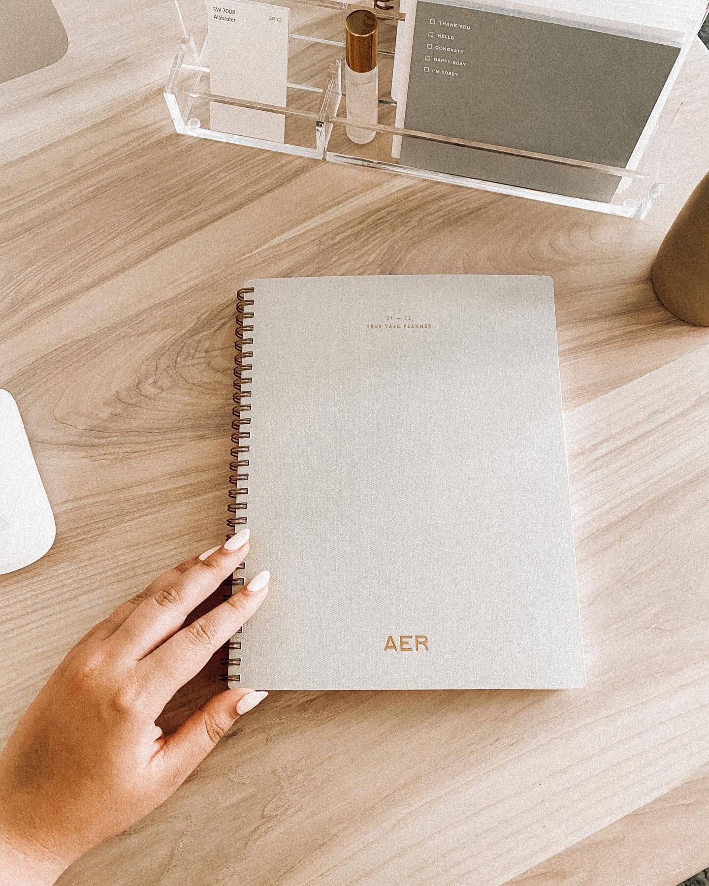 Ok look, I have been counting down and we are finally in single digits. 9 days until I can start using this beauty of a planner. August, get over here! 📝