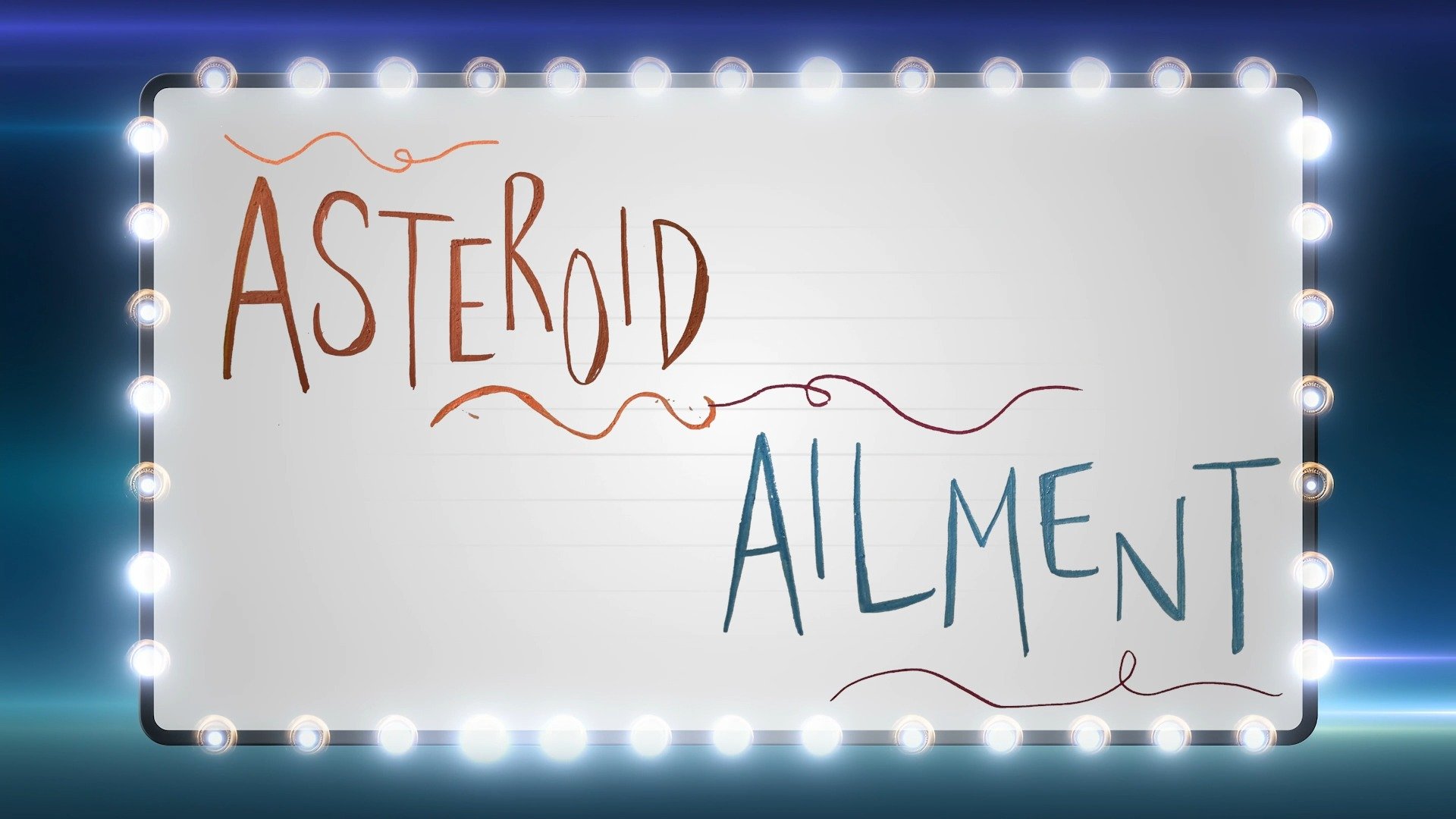 Asteroid or Ailment?
Join the cast of “Eyes to the Stars” as they attempt to use their galactic knowledge to identify whether words are out-of-this-world or something that would have you running to the ER.
How well would you fare? Test