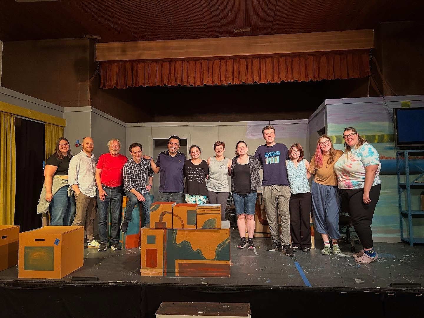 You all! Witnessed magic last night. This show is the cast and the tech and all the crew pulling it off. What I saw last night at rehearsal moved me to tears. Made me laugh uncontrollably. And had my mouth drop to the floor. Come see the magic of thi