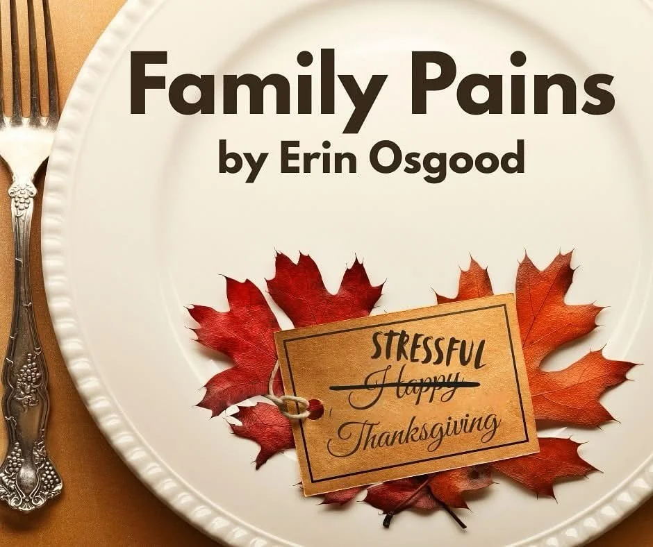 So I’ve been waiting for the season announcement to go public. My show “Family Pains” will be produced by PTD Productions in their upcoming season on November 5-14, 2026! And will be directed by the lovely Marie Jones 🩷