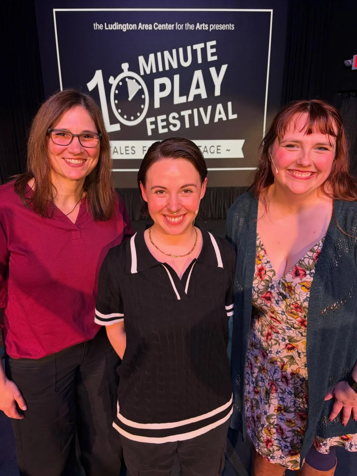 What a lovely time at LACA&rsquo;s 10 Minute Play Festival in Ludington! My play &ldquo;Wine DNA&rdquo; shared the stage with other wonderful playwrights: David MacGregor @jacquie_floyd_priskorn @moudypat @ann_stofflet8 @mads_andjack &amp; Marilyn Ze