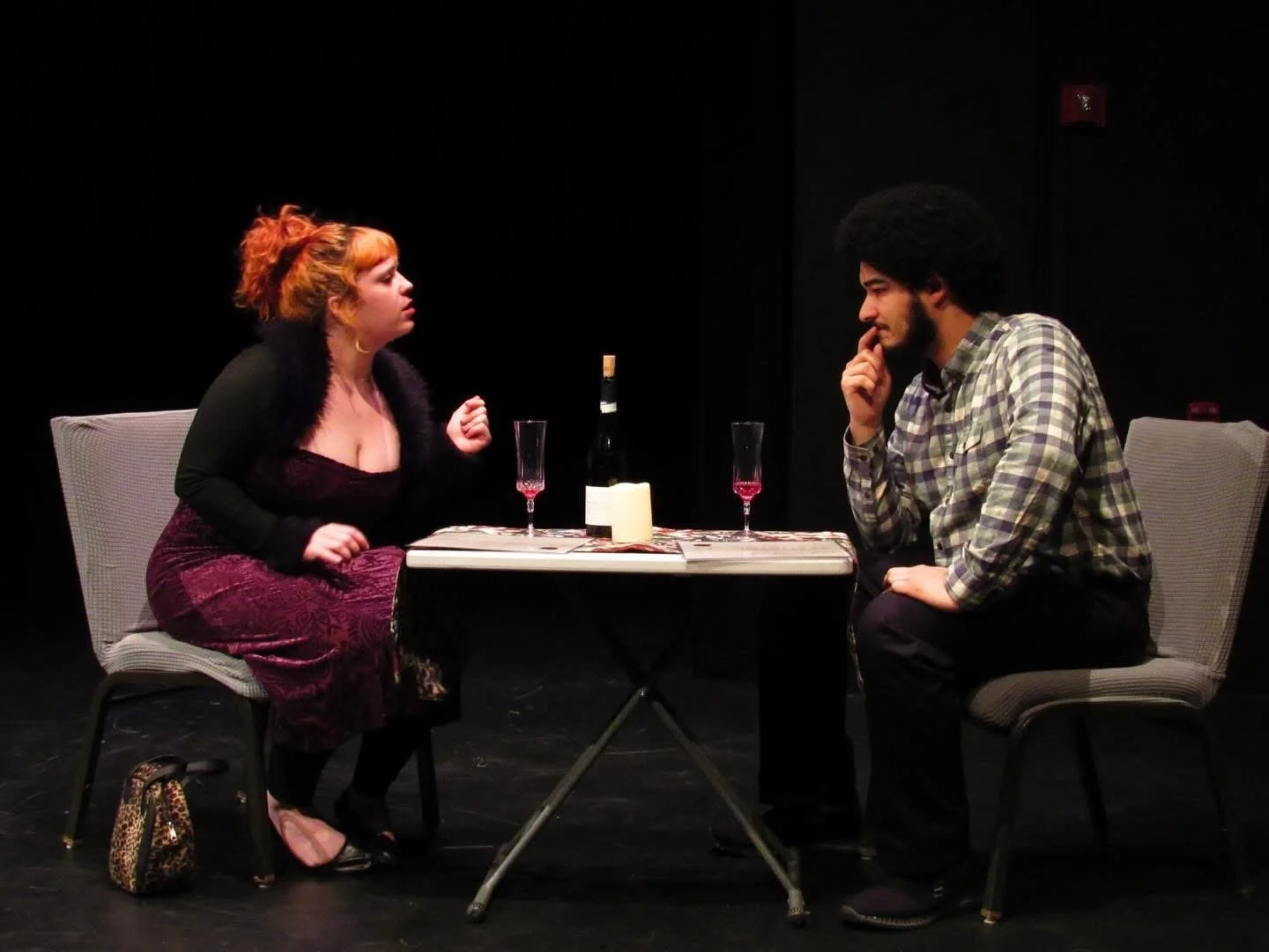 Slemon Productions Short Play Festival 2026 (Pictured: Emily Hayes & Justin Reid) Dir. Bridgid Amato
