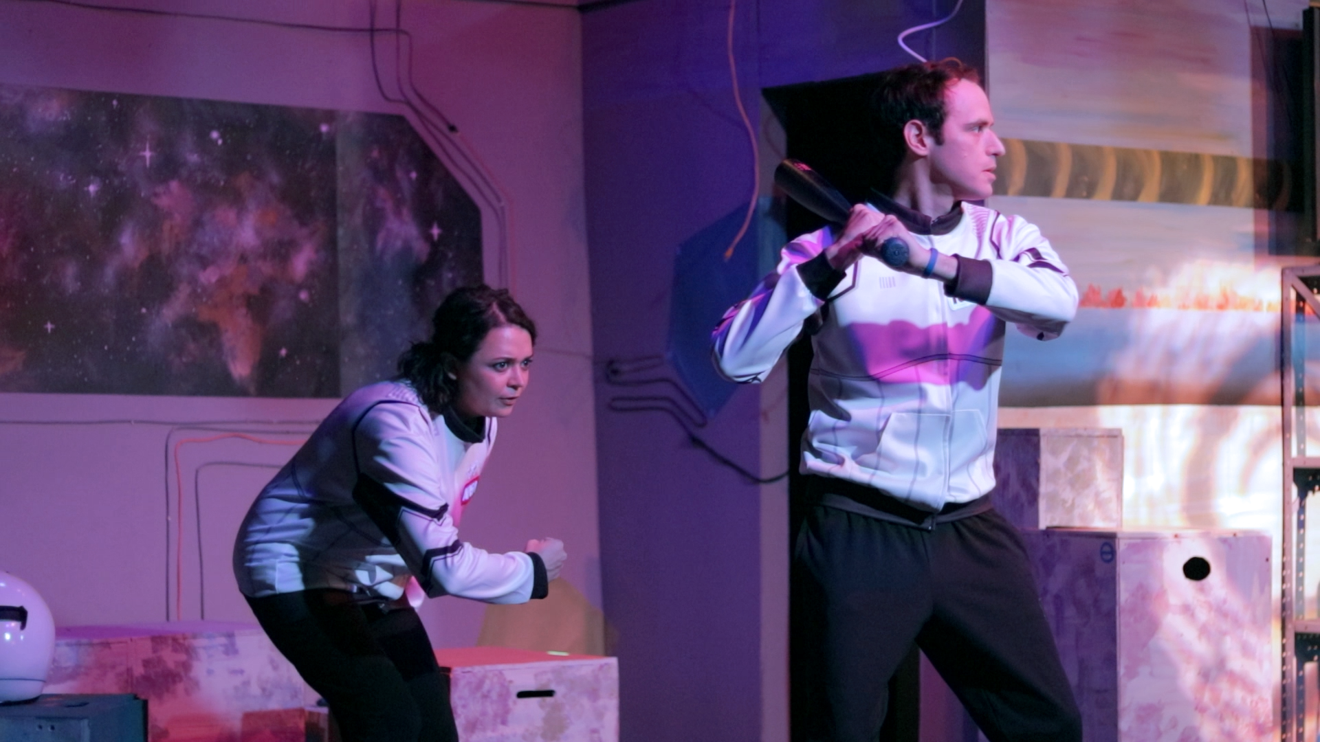 Secondhand Rose Players' Production (Pictured: Ashley Croft & Russ Schwartz) 2025