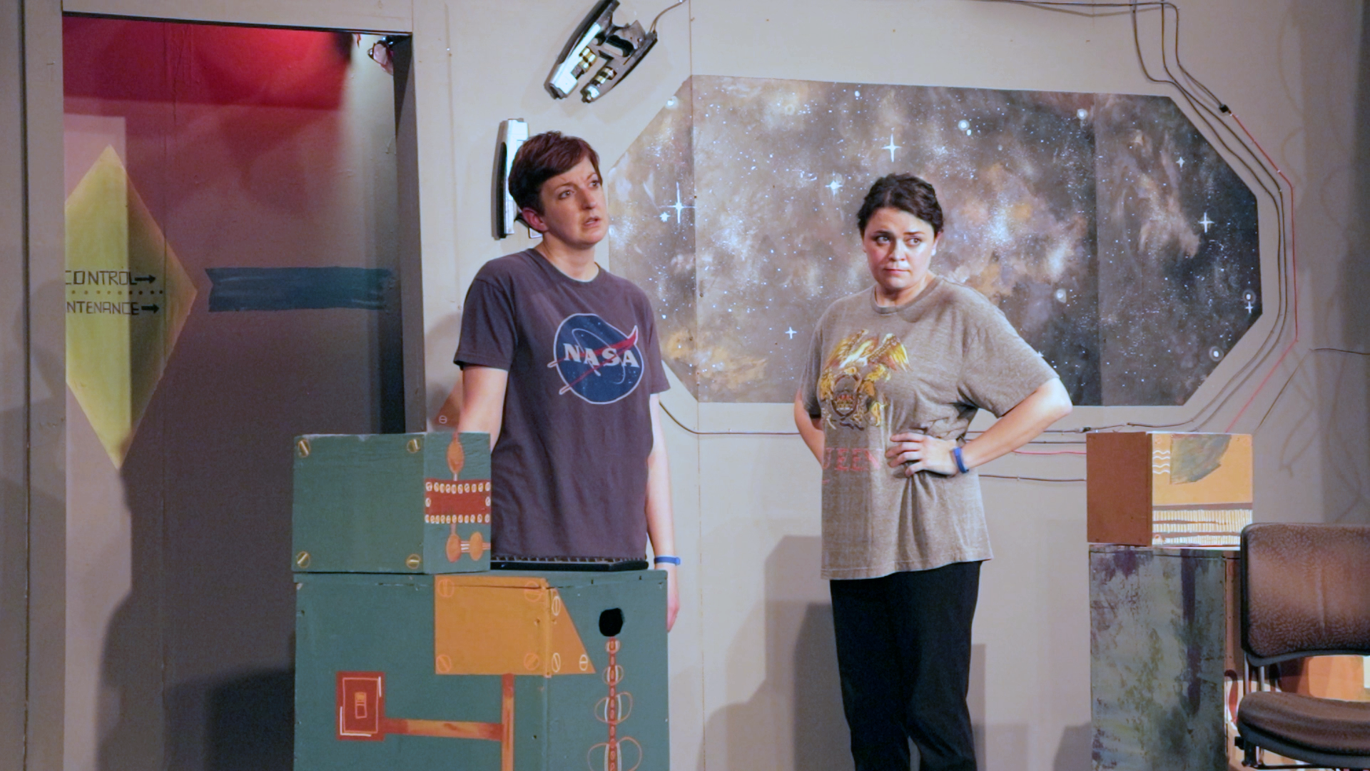Secondhand Rose Players' Production (Pictured: Jenna Kellie Pittman & Ashley Croft) 2025