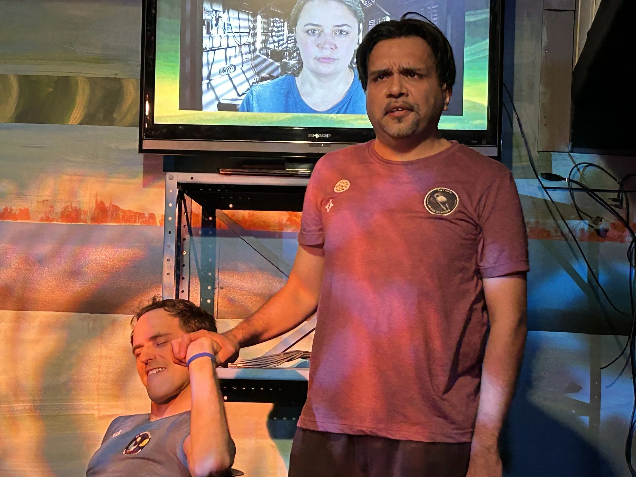 Secondhand Rose Players' Production (Pictured: Russ Schwartz & Maurizio Dominguez) 2025
