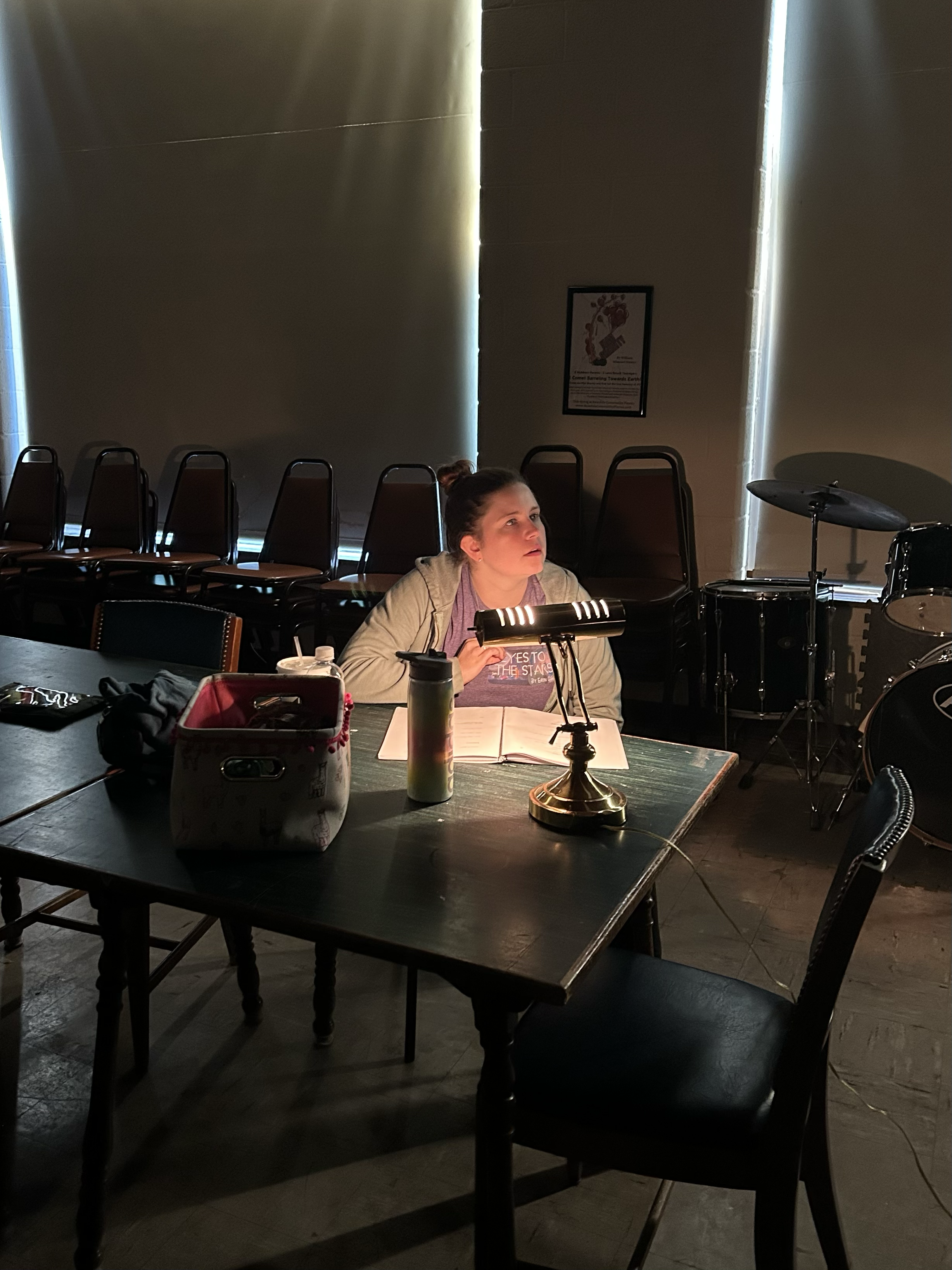 Production rehearsal picture (Pictured: Care Nagle) 2025