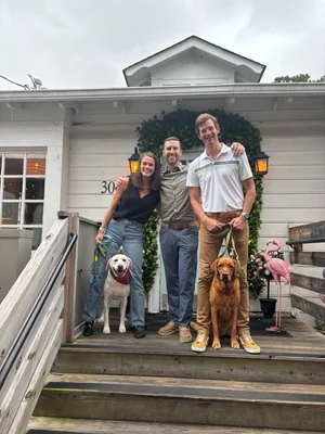 Ashwood team with dogs