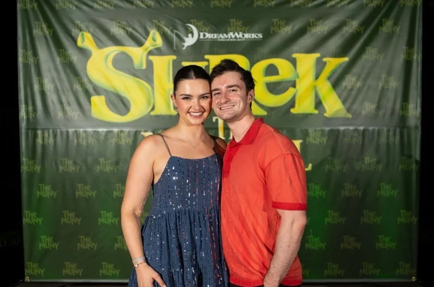 Opening night @themuny !!! Well&hellip;. basically 🌧️ For our next trick, we will do the whole show!!