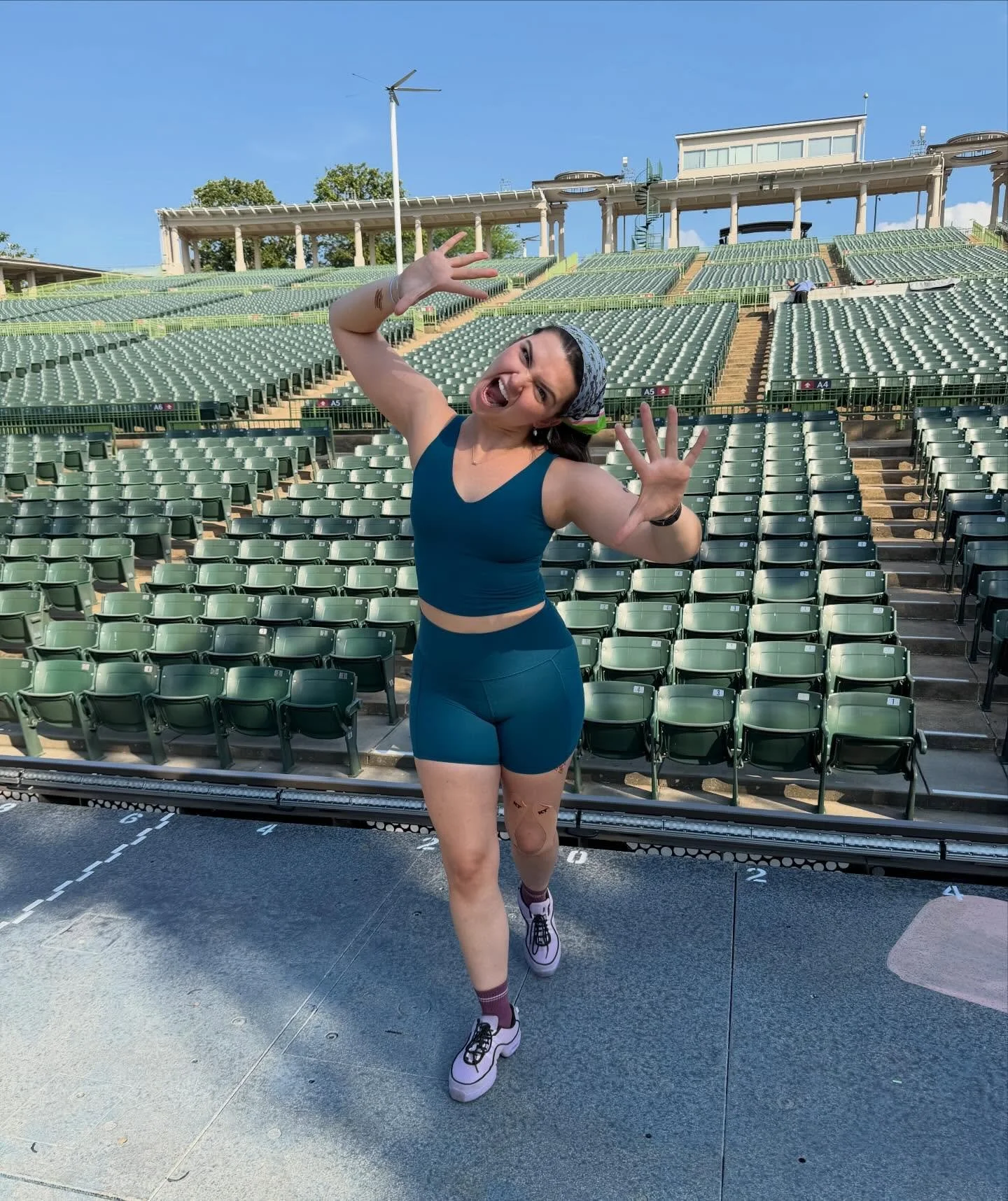 It&rsquo;s opening night @themuny !!! I&rsquo;ve dreamt of working here since I knew it existed. It truly is magical here and I&rsquo;m so grateful and moved to be a part of the legacy. Soaking up all the lessons and all the joy from this superhero c