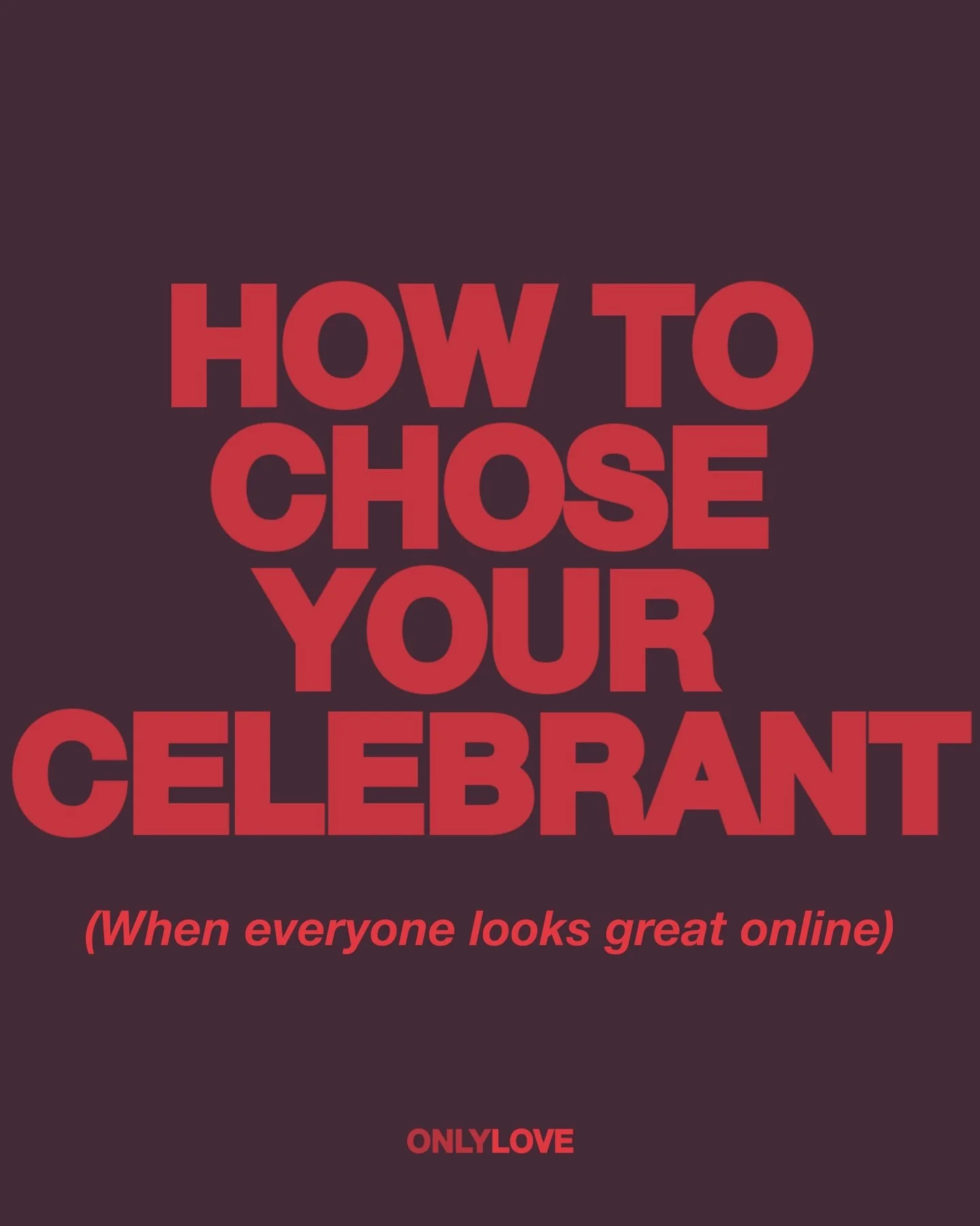 Choosing a celebrant can feel strangely hard.

Because you&rsquo;re not just choosing someone to stand at the front and say words.

You&rsquo;re choosing someone to hold the tone, guide the room, understand your people, and know when to bring warmth,