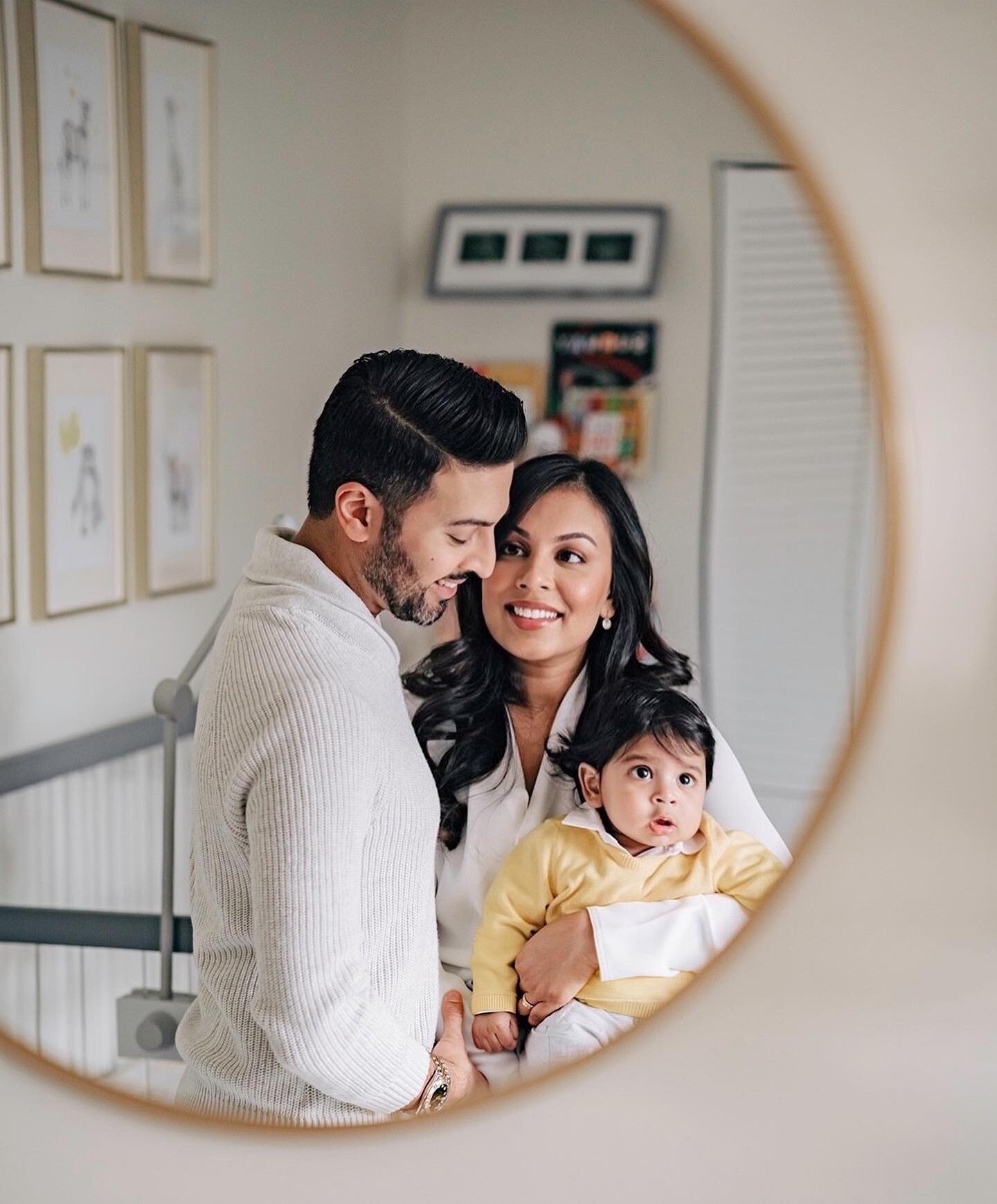 A sweet little family moment in Shaan&rsquo;s room! 💛