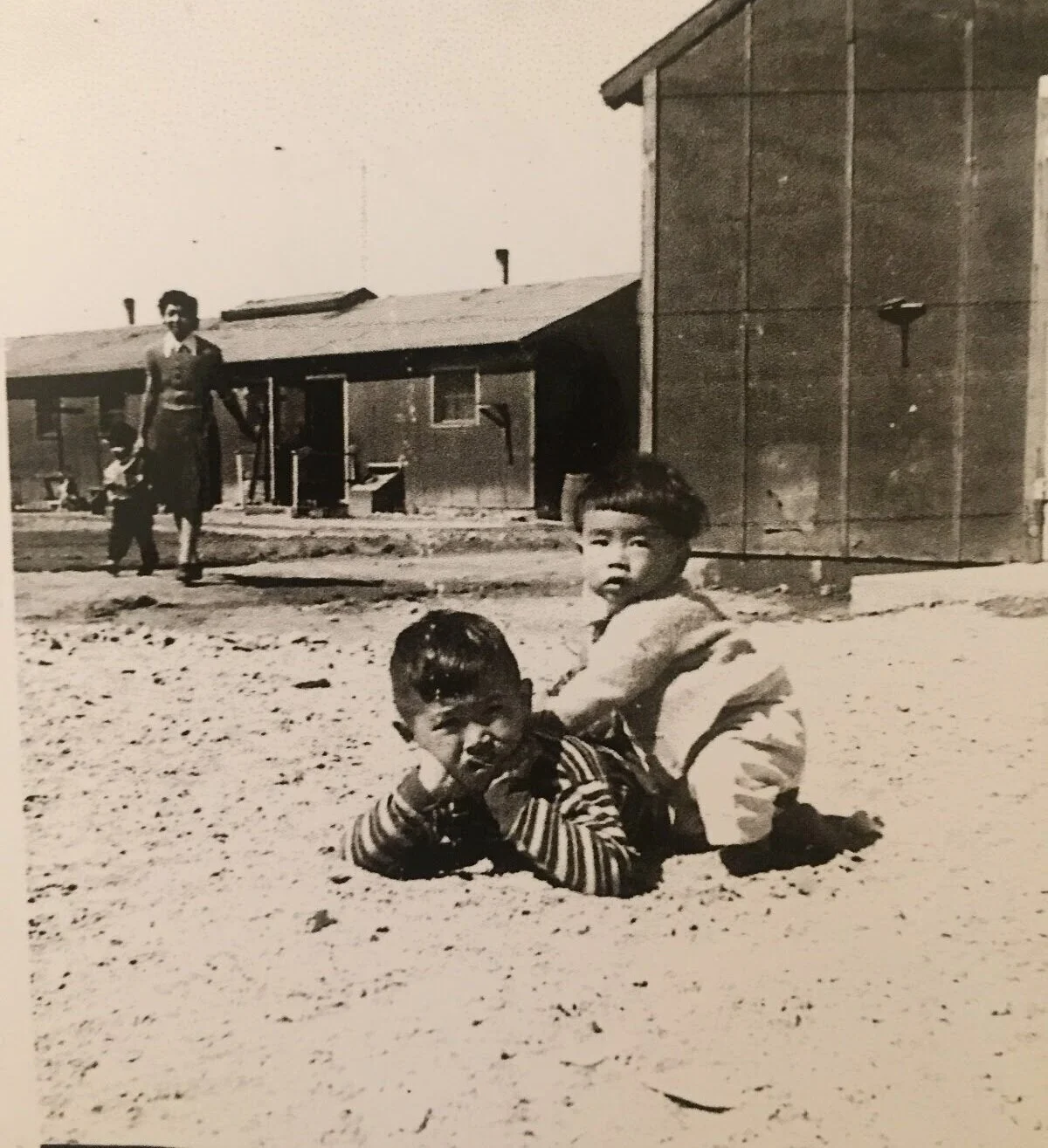 Norman and brother Pat Hayashi in Topaz