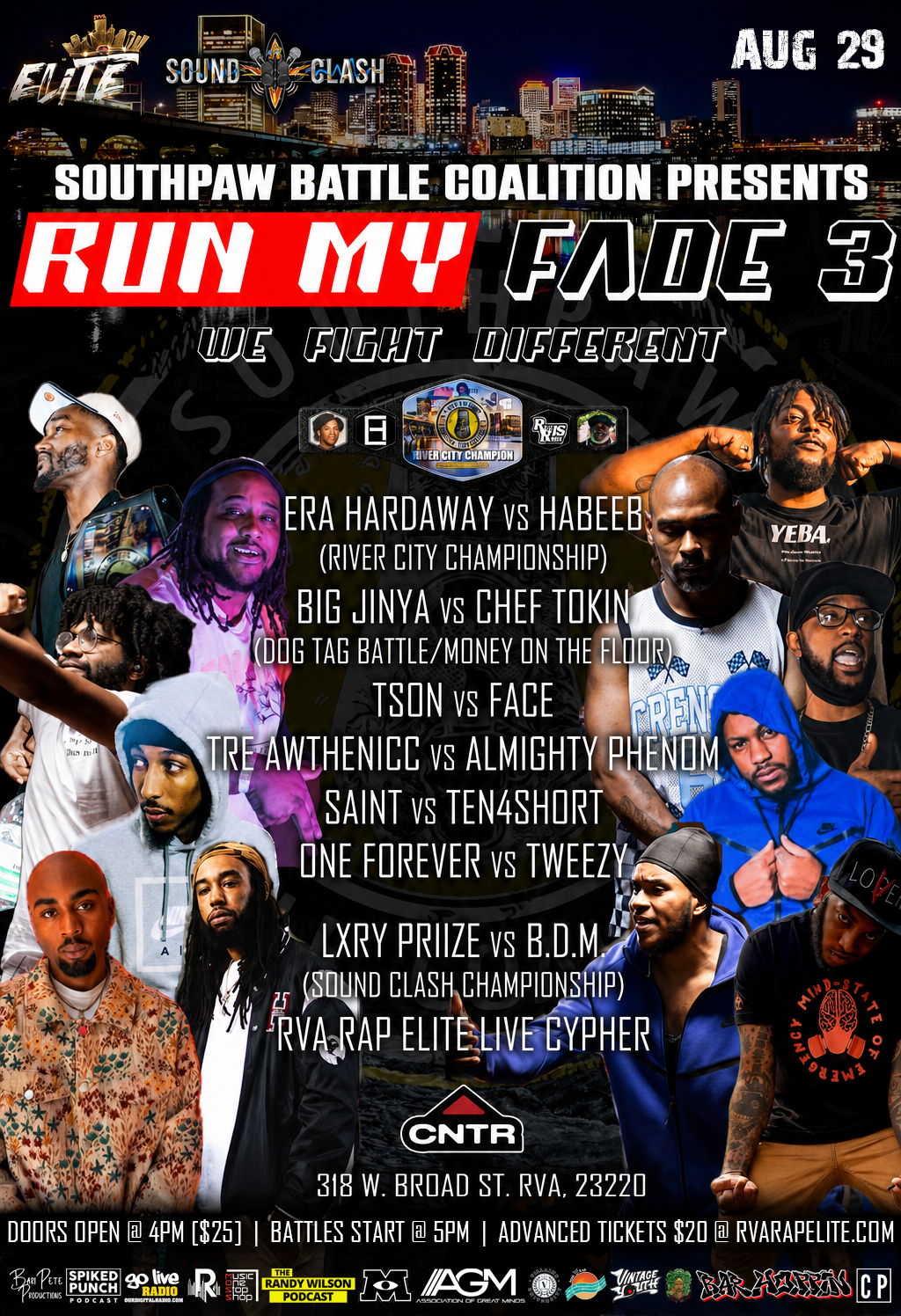 Southpaw Battle Coalition: Run My Fade 3 Advance Tickets