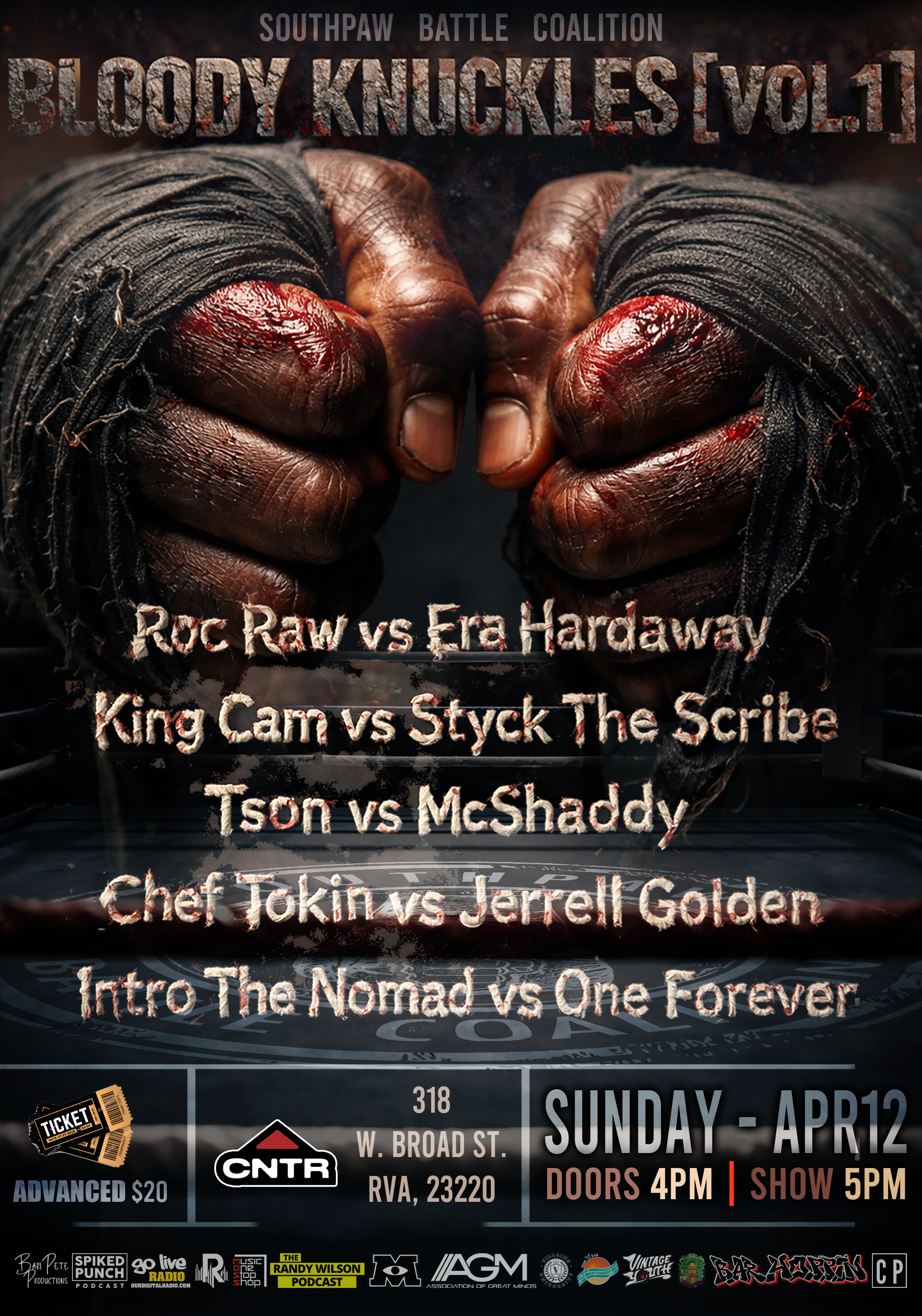 20260412 Main Flyer Bloody Knuckles Vol 1 copy.PNG