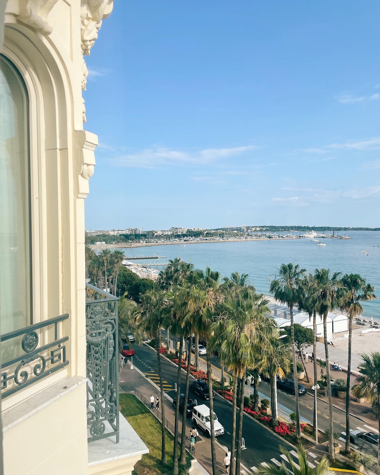 Lived out our European Summer dreams here at the completely redone Carlton Cannes! 
☀️ 
STAY: Carlton Cannes has just completed a full renovation to make the rooms bigger, added more suites, and even quadrupled their staff!  Service is impeccable and