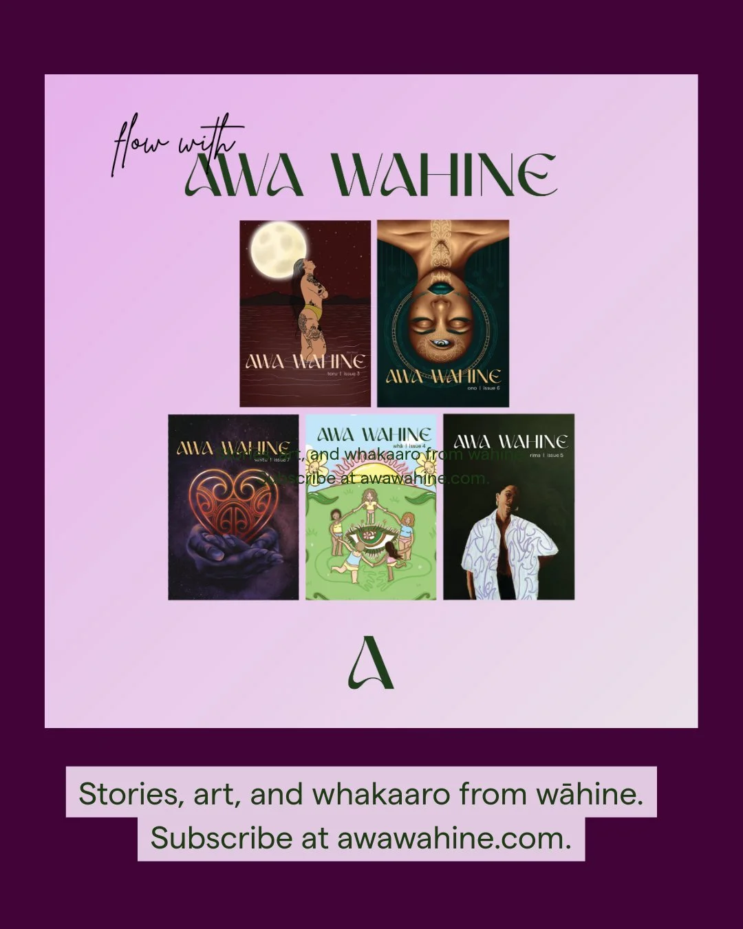 If you&rsquo;ve been meaning to sit with Waru | Issue 8 &mdash; this is your sign.
Stories, art, and whakaaro from wāhine.

Flow with us. 👉🏽 awawahine.com (link in bio)